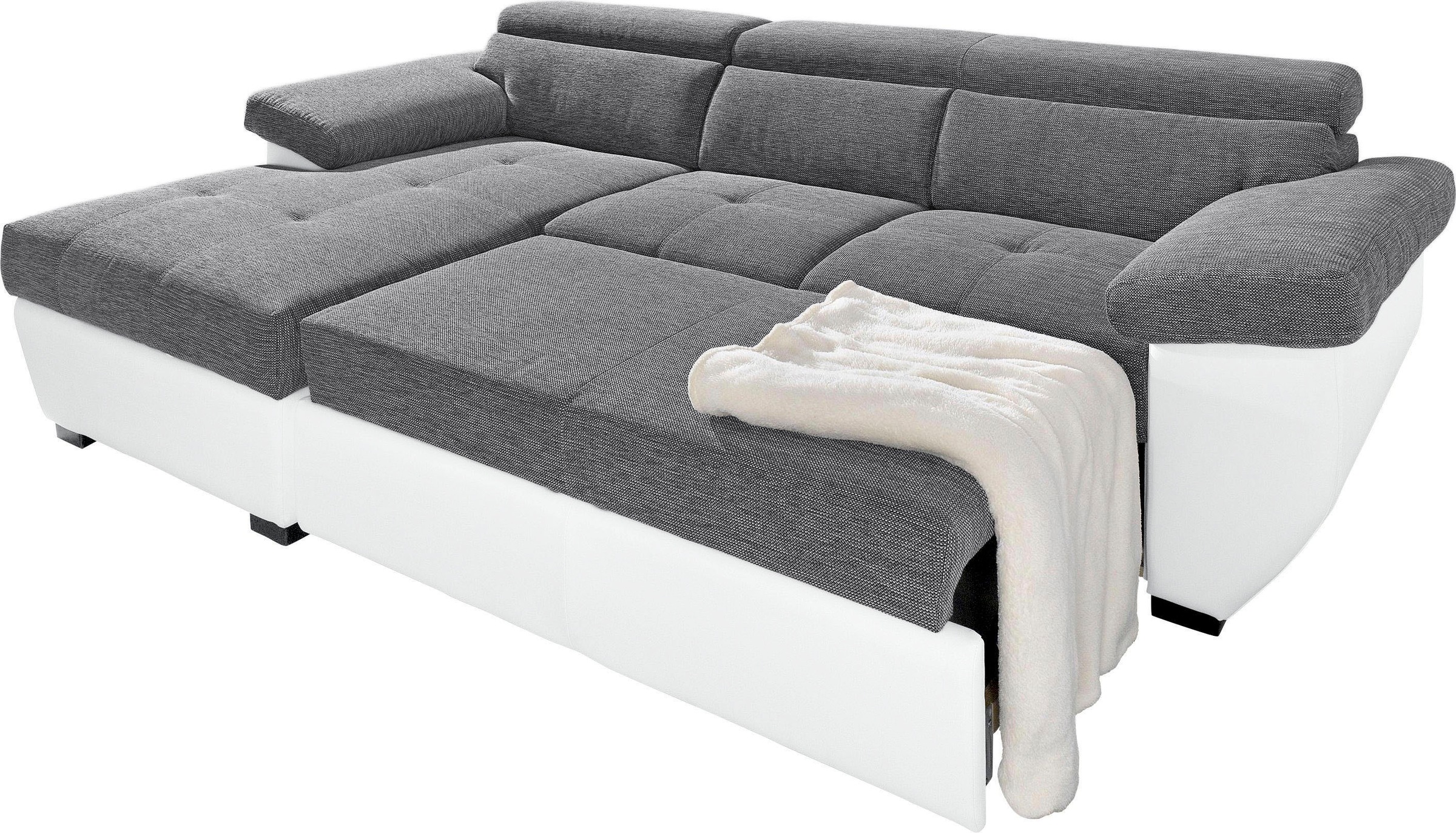 COTTA Polstergarnitur »Speedway L-Form«, (Set), Set bestehend aus: Ecksofa günstig online kaufen