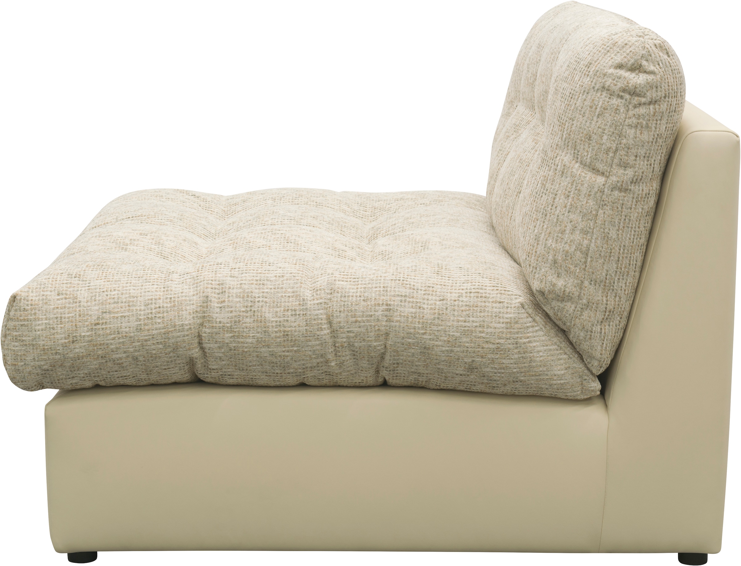 DOMO collection Sofaelement »Caleo, 121 cm breit, modular, großzügige Polsterung« erweiterbar mit weiterem Sofaelement, Einzelsofa und Eckelement