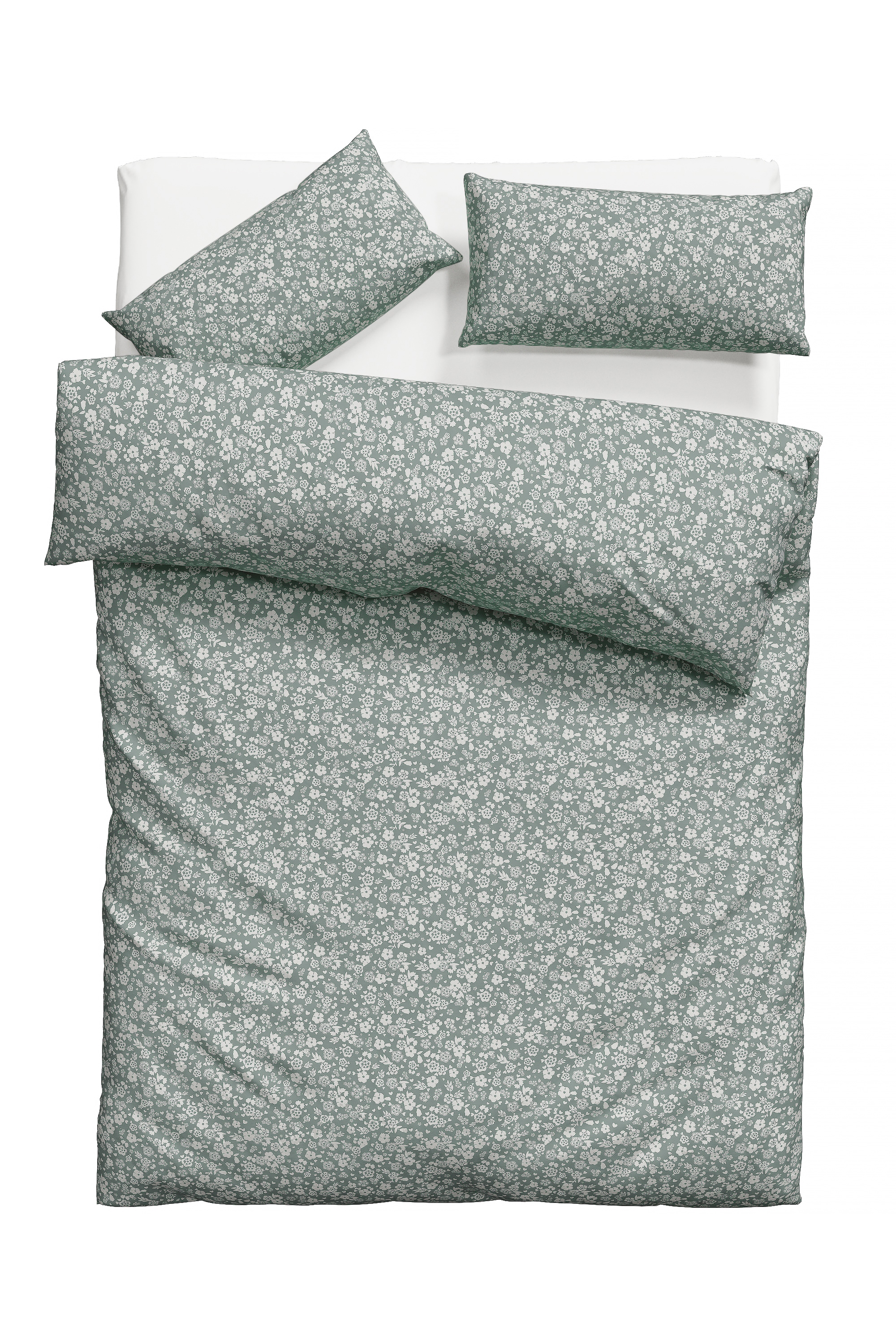 my home Bettwäsche »Mariby«, mit feinem Blümchen Design, skandinavisch, romantische Bettwäsche