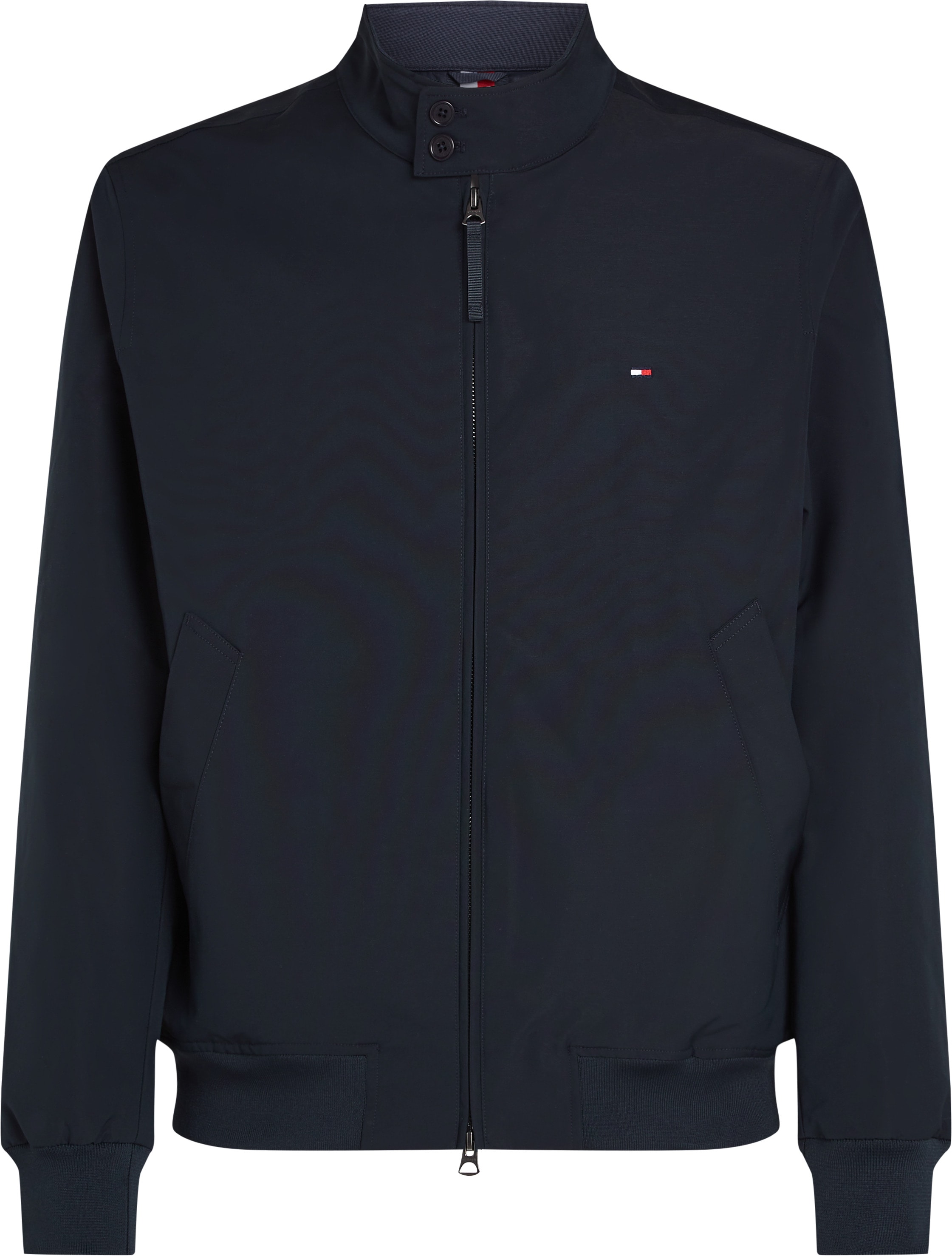 Tommy Hilfiger Big & Tall Allwetterjacke »BT-HARRINGTON JACKET-B«, in Großen Größen, Logostickerei