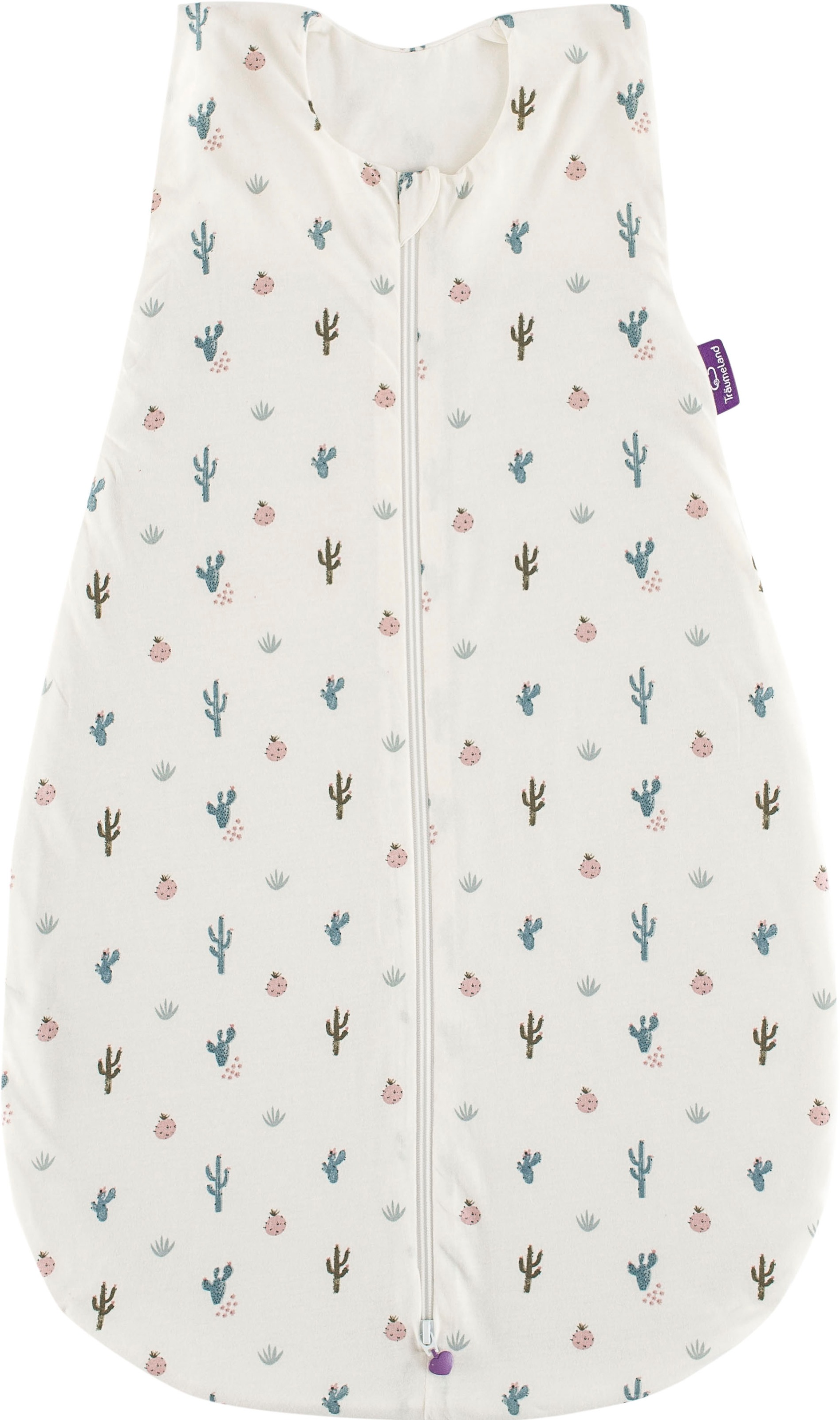 TRÄUMELAND Babyschlafsack »Sommerschlafsack LIEBMICH Baumwolle, Design Kaktusliebe« bunt Bezug: 100% Baumwolle L: 68 cm