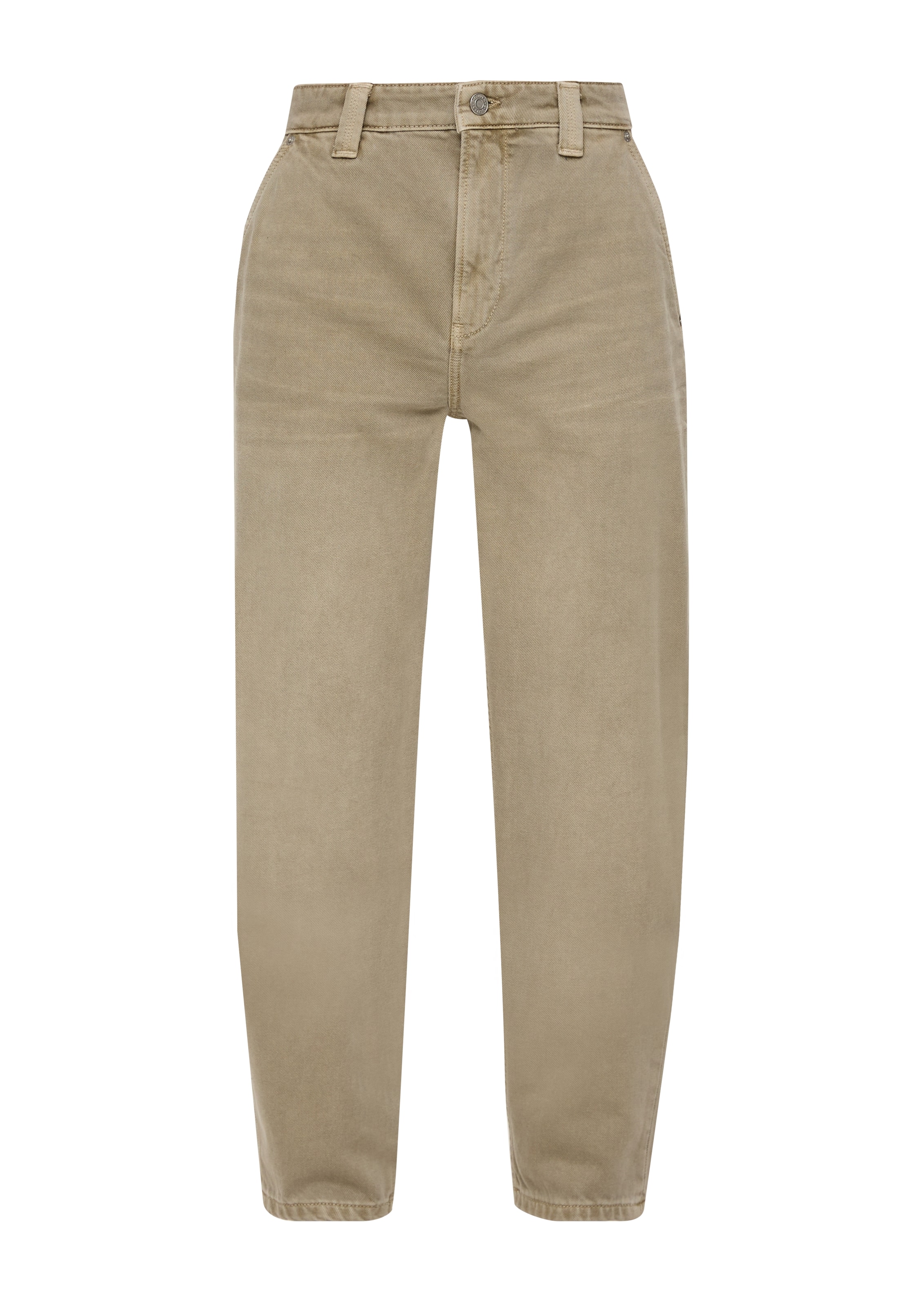 s.Oliver Bequeme Jeans, mit Ledermarkenlabel