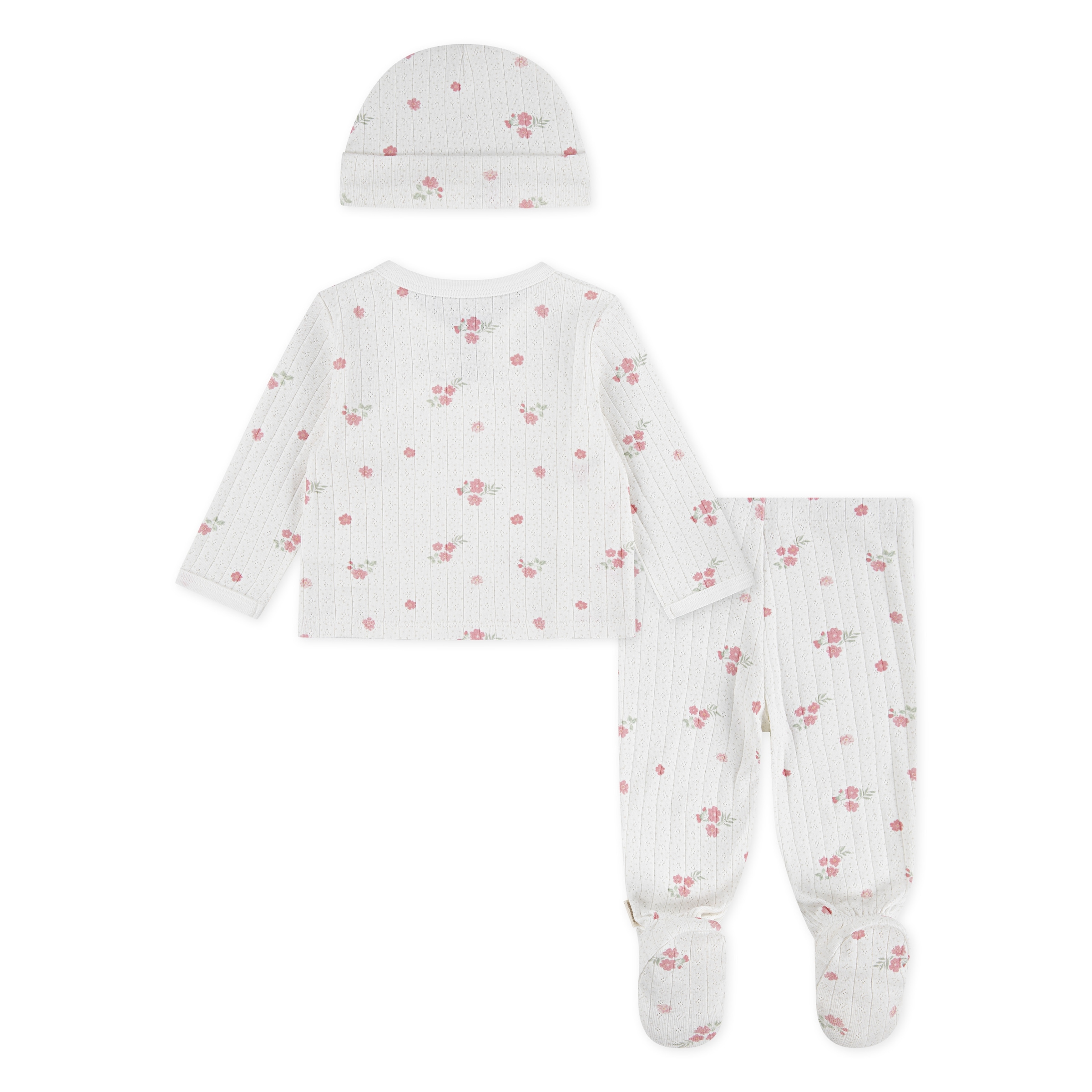 HUGGIES babywear Langarmshirt & Hose »HUGG FOOTED PANT SET+ATTACHMEN« Set,  mit All-Over Print