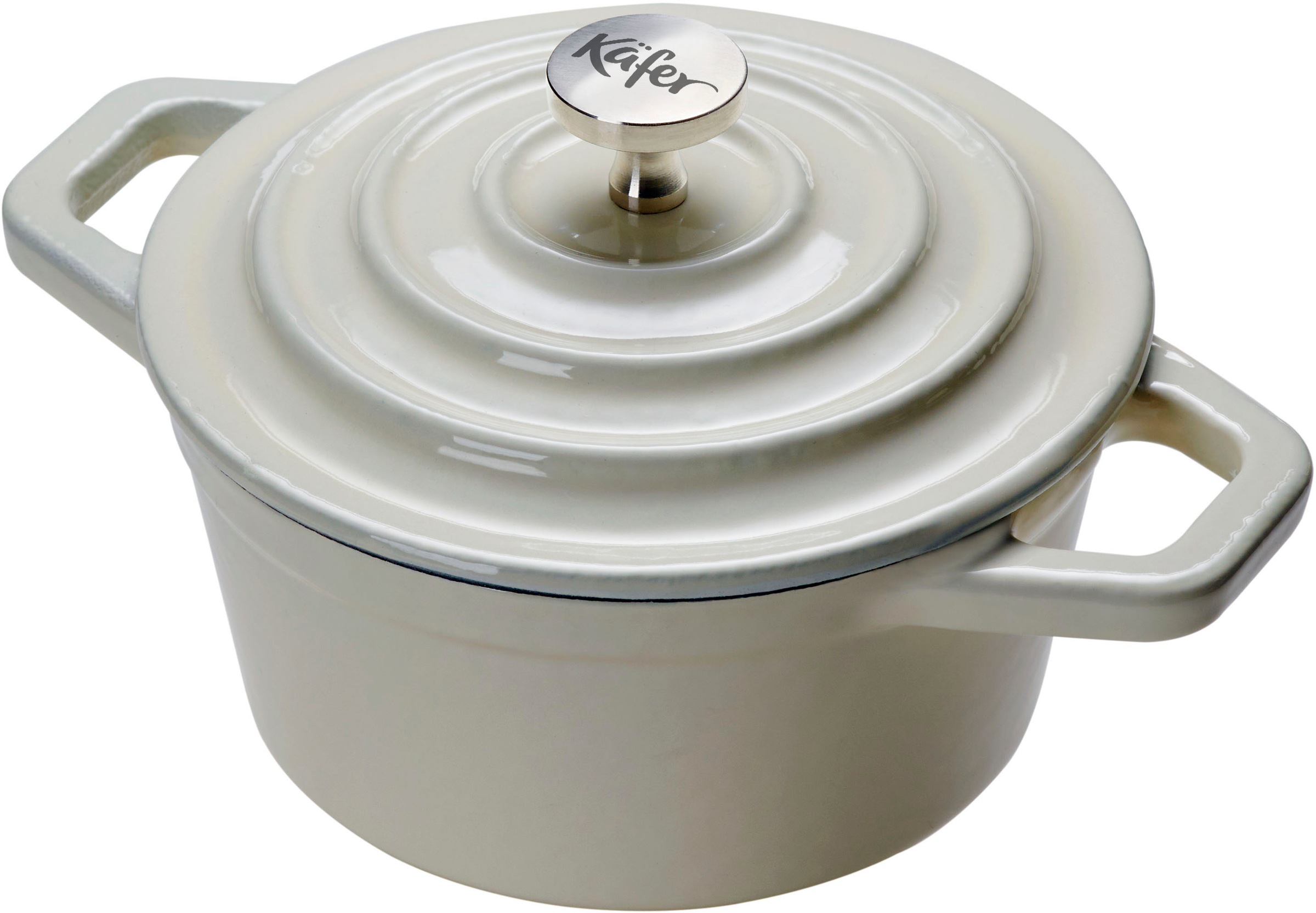 Käfer Serviertopf »Mini-Cocotte« Set, 2 Stk. tlg. Gusseisen