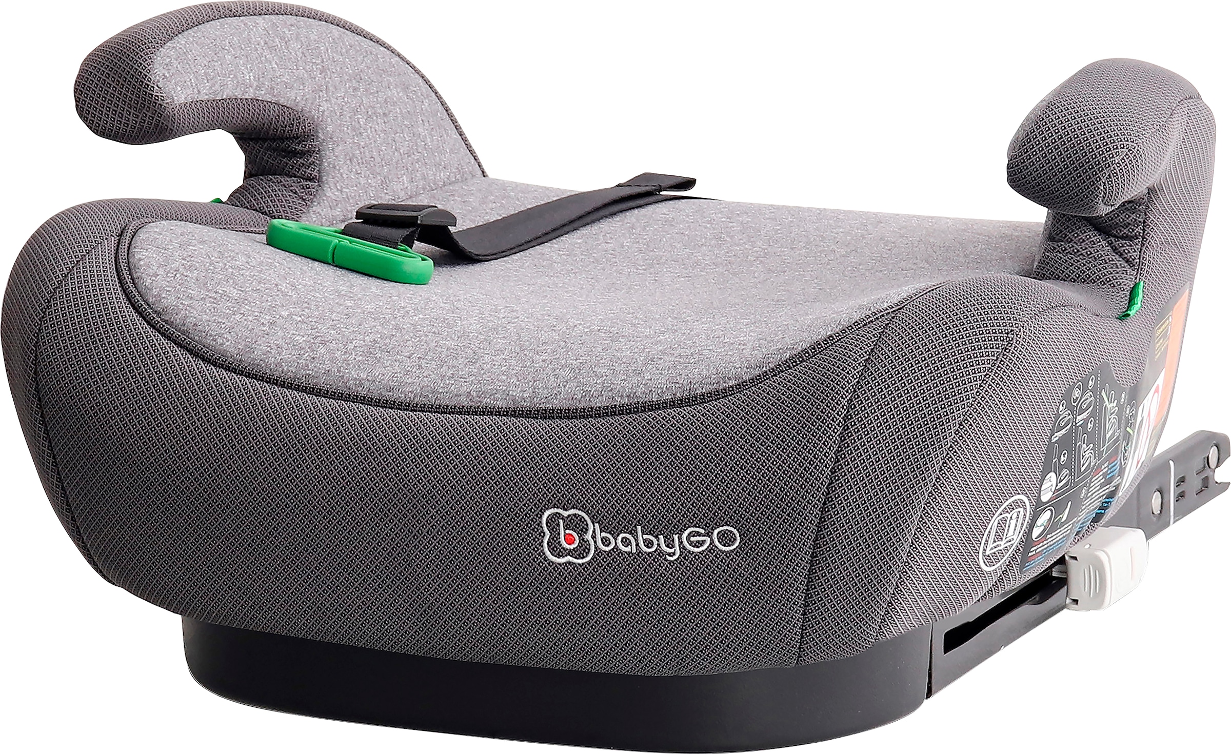 BabyGo Kindersitzerhöhung »Bursa IV Isofix 126-150 cm«, vorwärts gerichtet günstig online kaufen