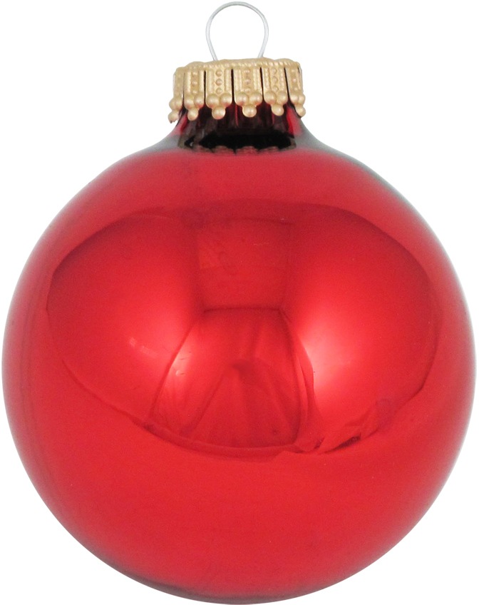 »CBK70159, Glas«, Christbaumschmuck, bestellen Lauscha Weihnachtsdeko St.) Weihnachtsbaumkugel Christbaumkugeln 8 (Set, Krebs rot, Glas