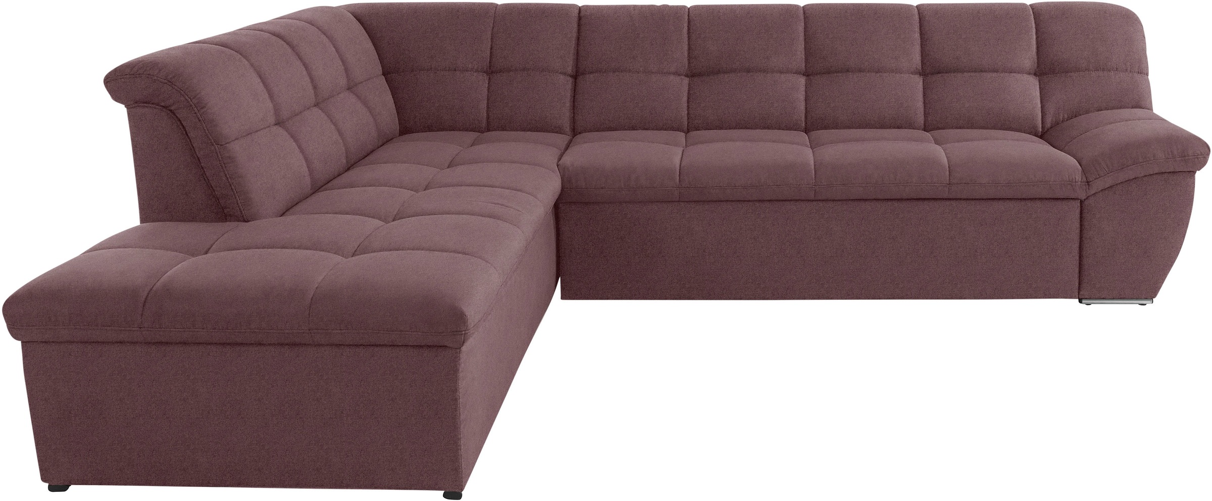 DOMO collection Ecksofa "Lagoa L-Form", wahlweise mit Bettfunktion, frei im günstig online kaufen