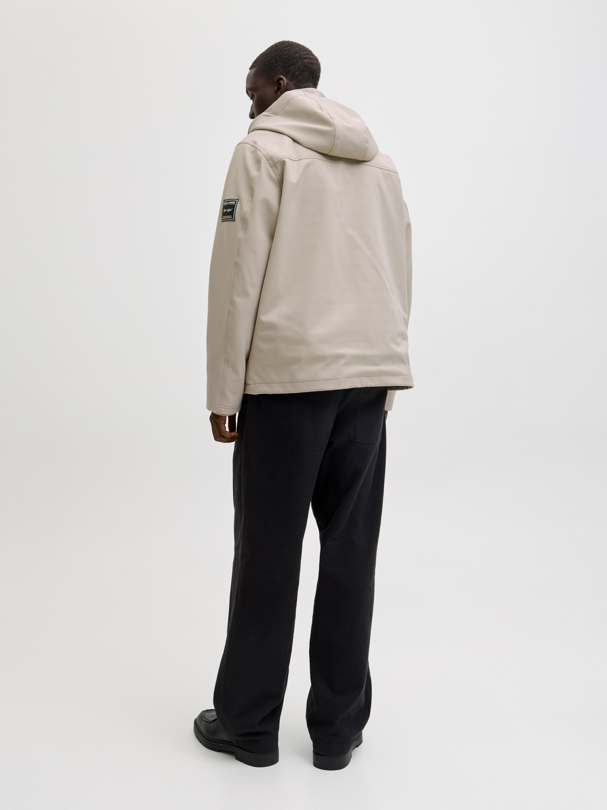 Jack & Jones Outdoorjacke »JJEADAM DOVER JACKET SN« mit Kaputze