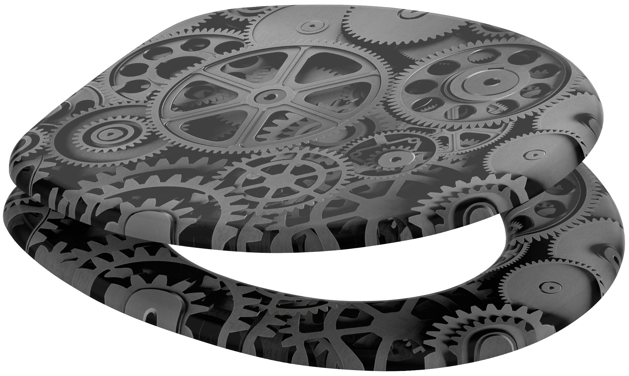 Sanilo WC-Sitz »Gears«, mit Absenkautomatik, BxL: 37,7 x 42,0 - 47,0 cm