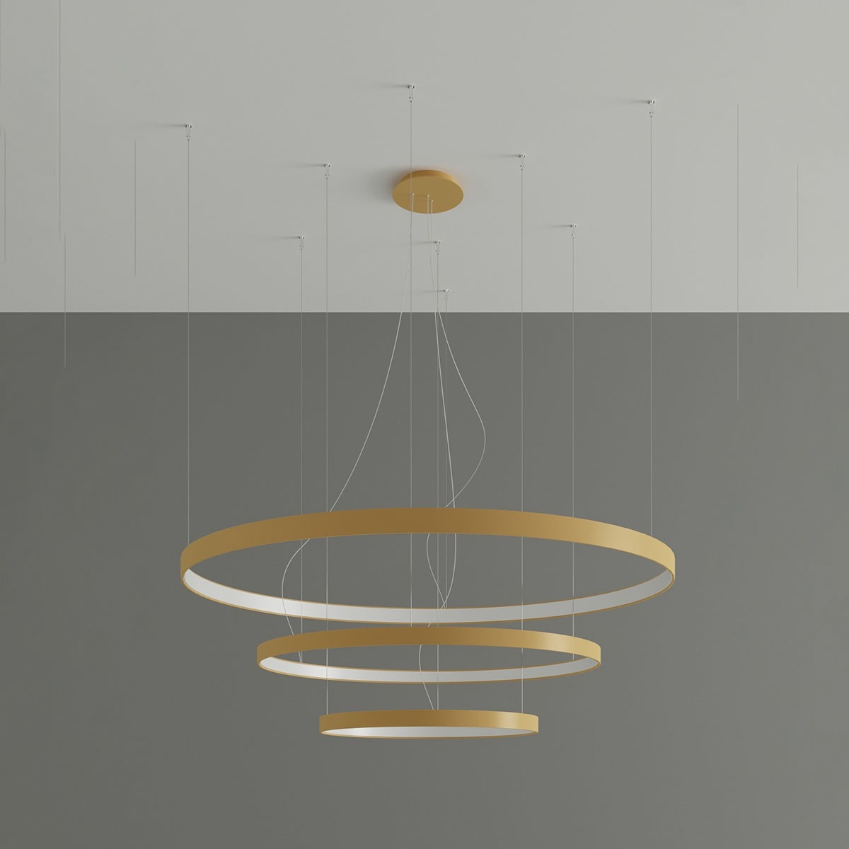 SOLLUX lighting Kronleuchter »RIO«, 1 flammig, Leuchtmittel LED-Modul   LED günstig online kaufen
