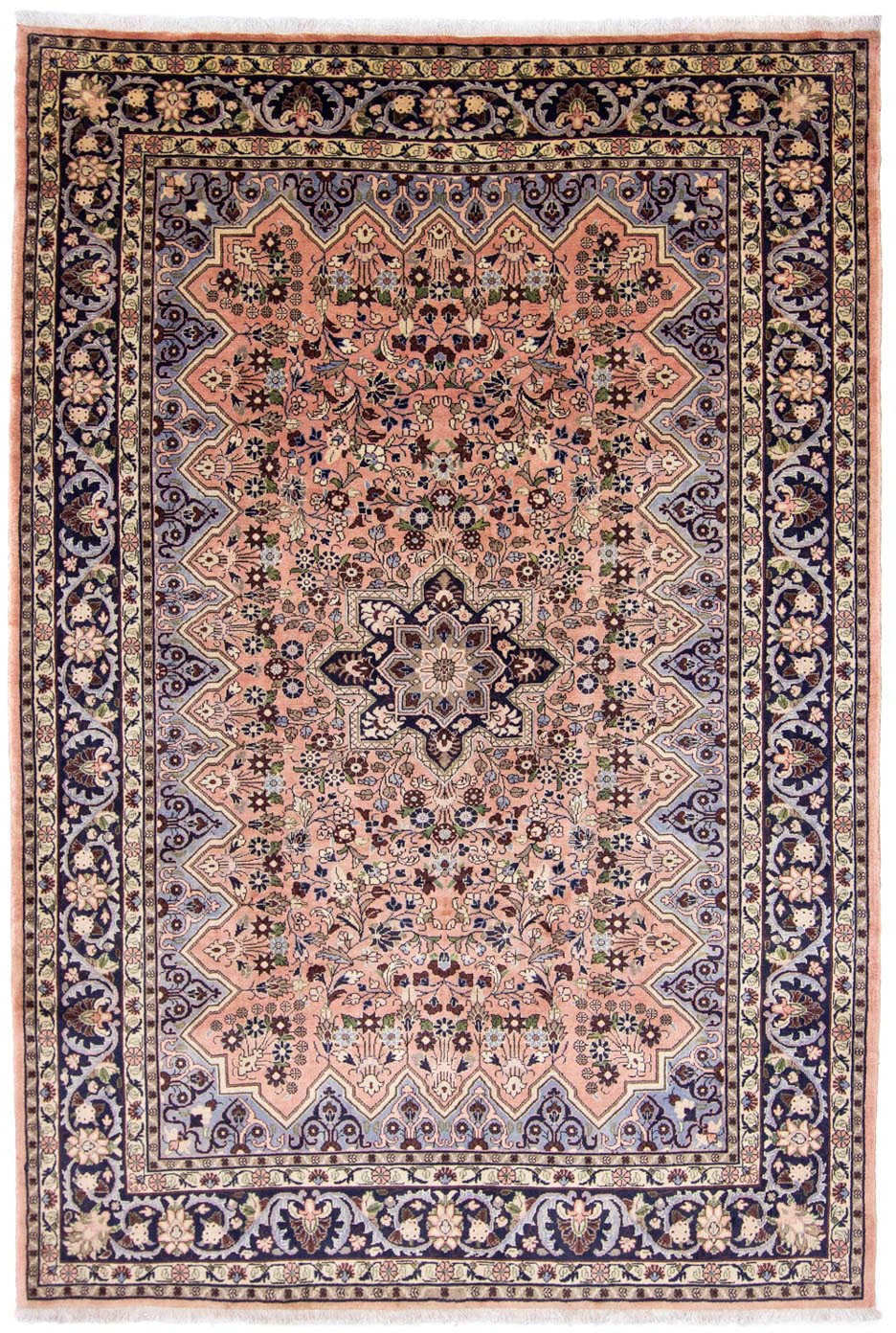 morgenland Wollteppich »Mehraban Medaillon Ruggine 312 x 212 cm«, rechtecki günstig online kaufen