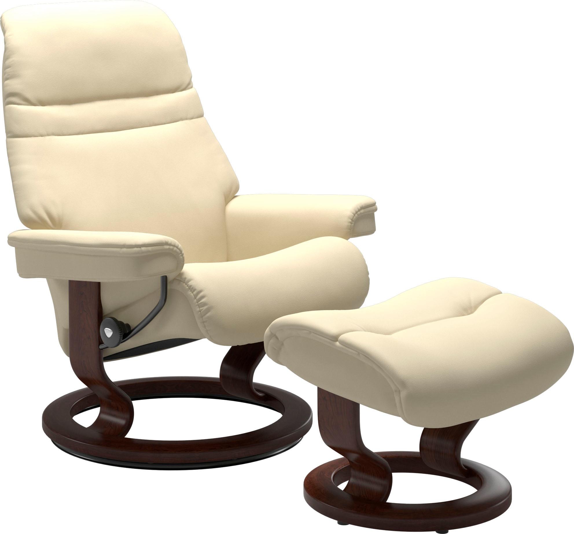 Stressless® Relaxsessel »Sunrise«, mit Classic Base, Größe S, Gestell Braun