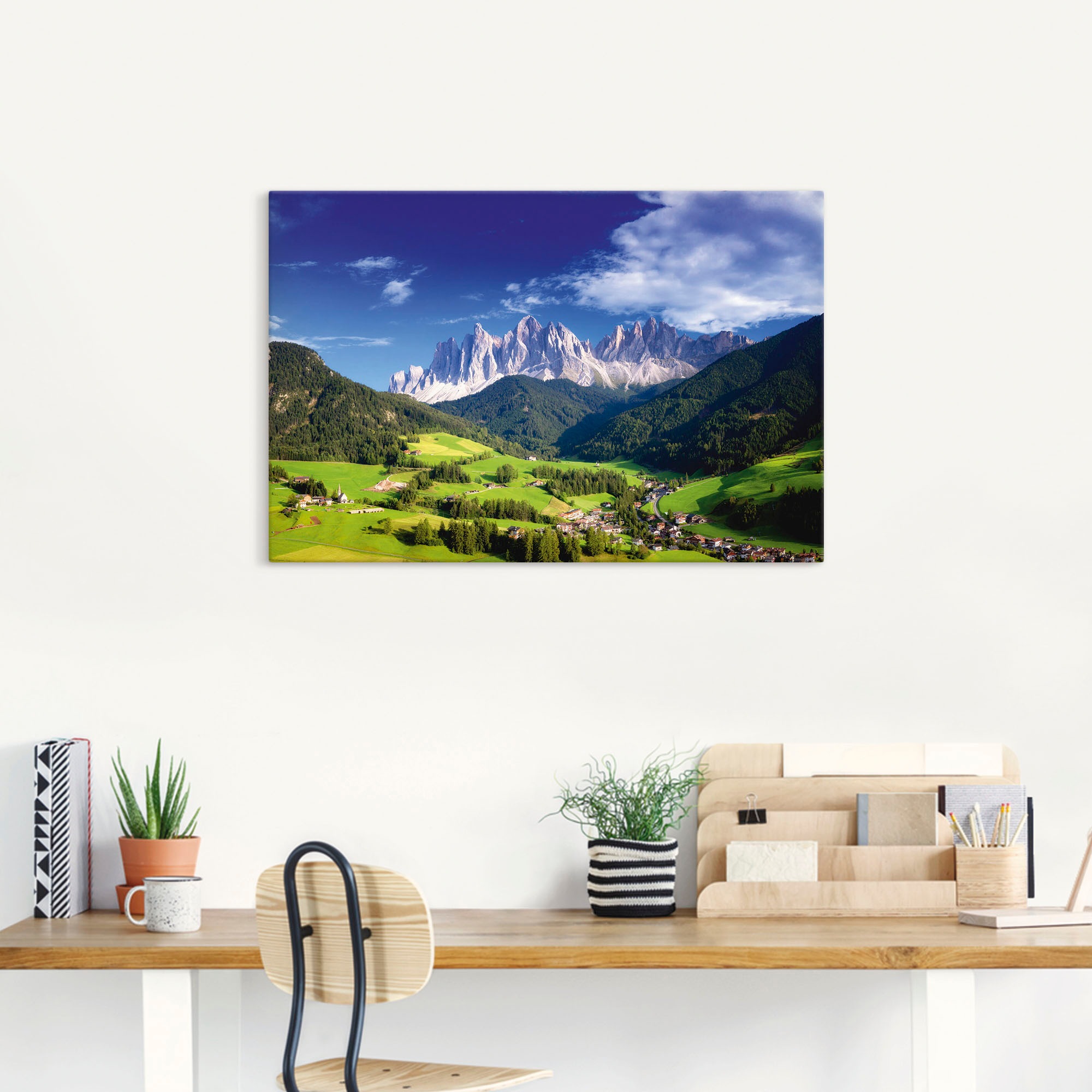 Artland Wandbild »Südtirol«, Berge & Alpenbilder, (1 St.), als Alubild, Lei günstig online kaufen