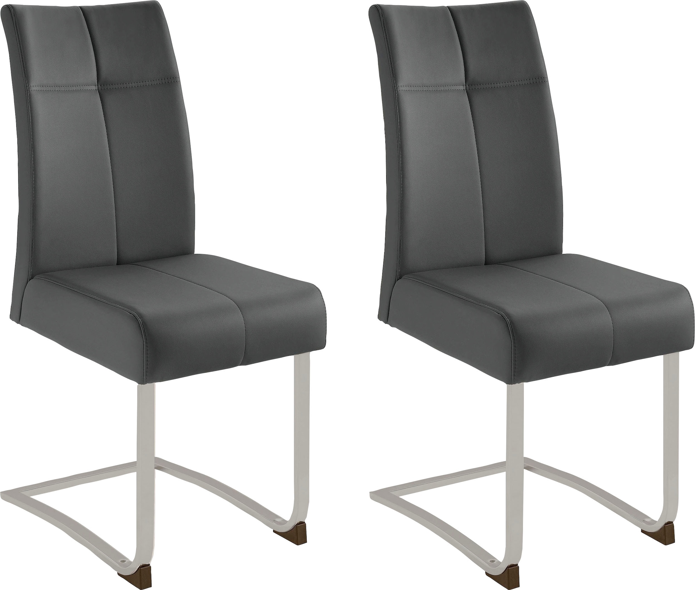 Home affaire Freischwinger »Rab« (Set) 2 Stk.Bezug in verschiedenen Qualitä günstig online kaufen