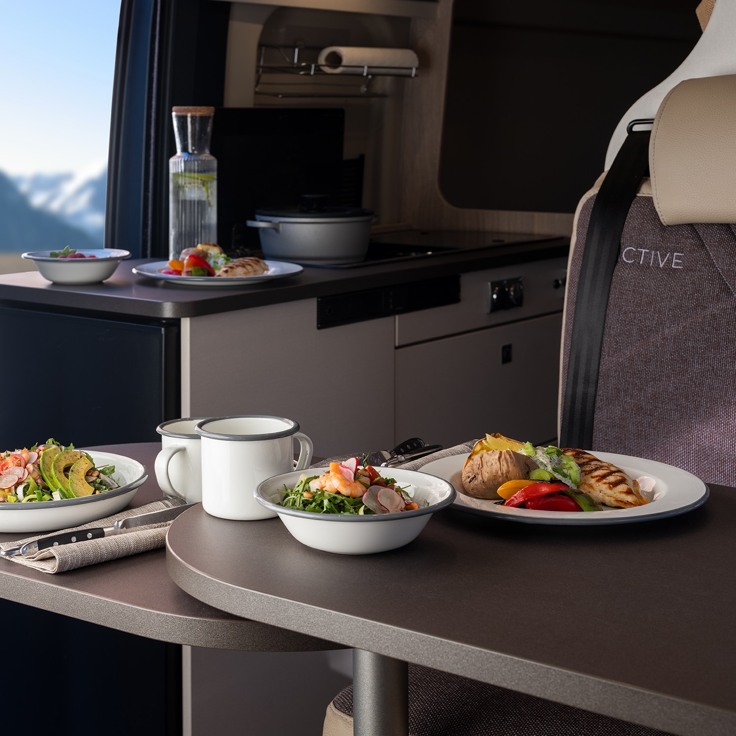 APS Schale 2 Stk. aus Emaille Ø 16,5 cm