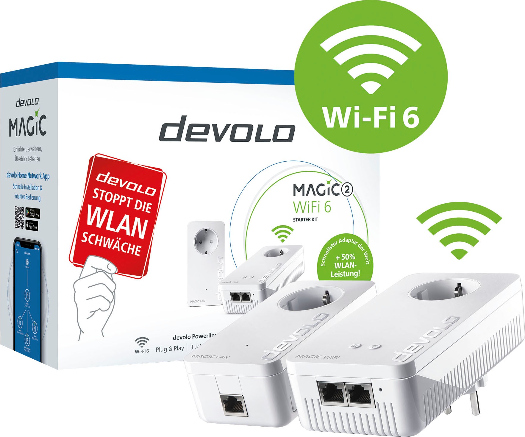 DEVOLO Adapter »Magic 2 WiFi 6 Starter Kit«