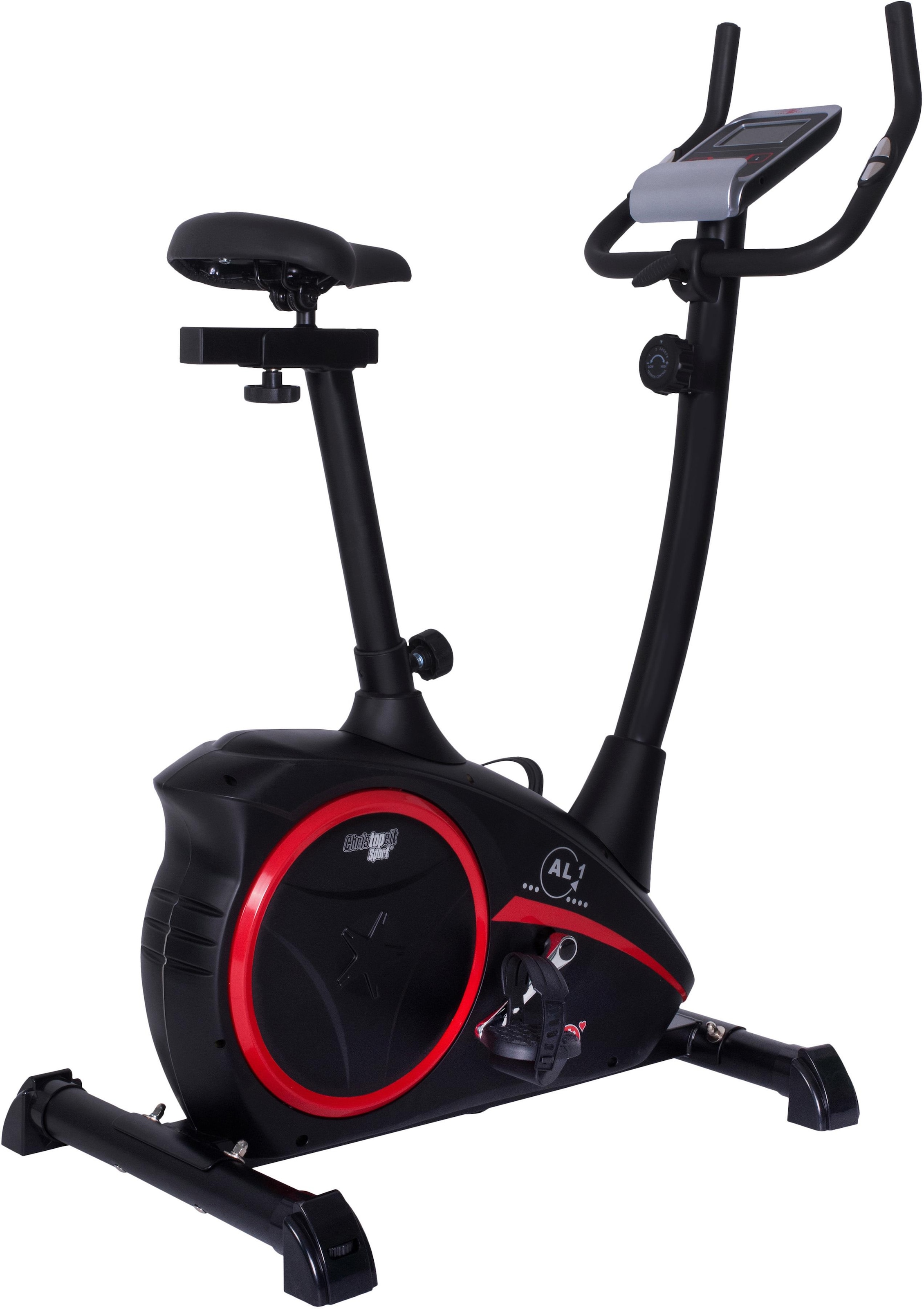 Heimtrainer »AL 1« 150 kg max. Benutzergewicht, Fahrrad, 8 Widerstandsstufen schwarz Einheitsgröße Heimtrainer