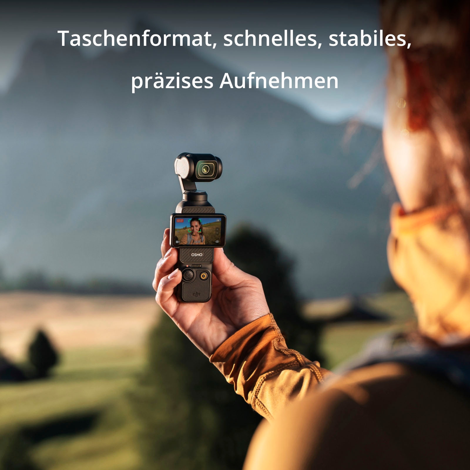 DJI Camcorder »Osmo Pocket 3 Kreativ Combo« 4K Ultra HD Bluetooth