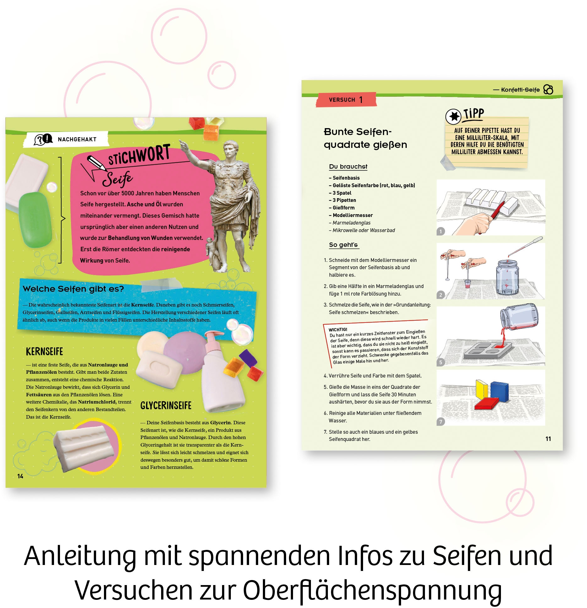 Kosmos Experimentierkasten »Seifen-Atelier«, Made in Germany