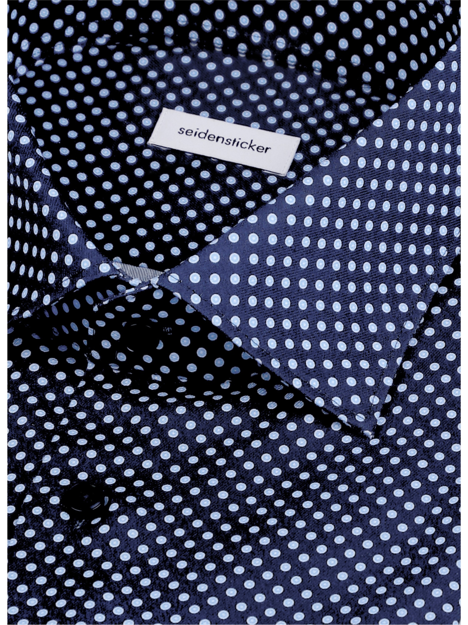 seidensticker Businesshemd »Schwarze Rose« X-Slim 1/1 Kentkragen Druck