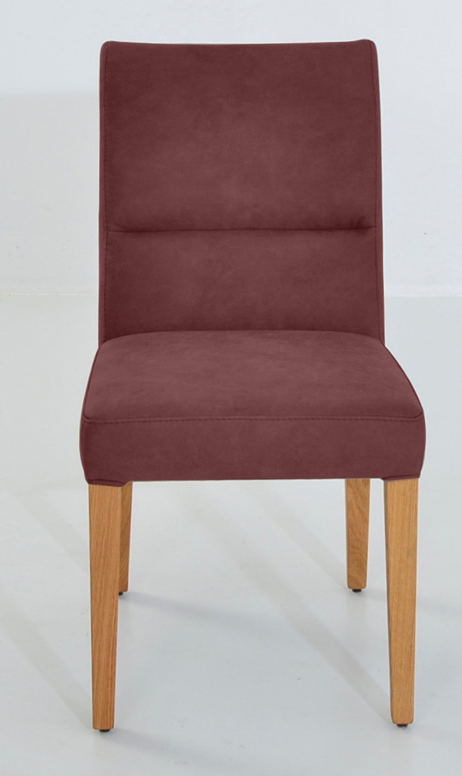 K+W Komfort & Wohnen 4-Fußstuhl »GOBY« () 4-Fuß-Holzstuhl in Wildeiche geöl günstig online kaufen