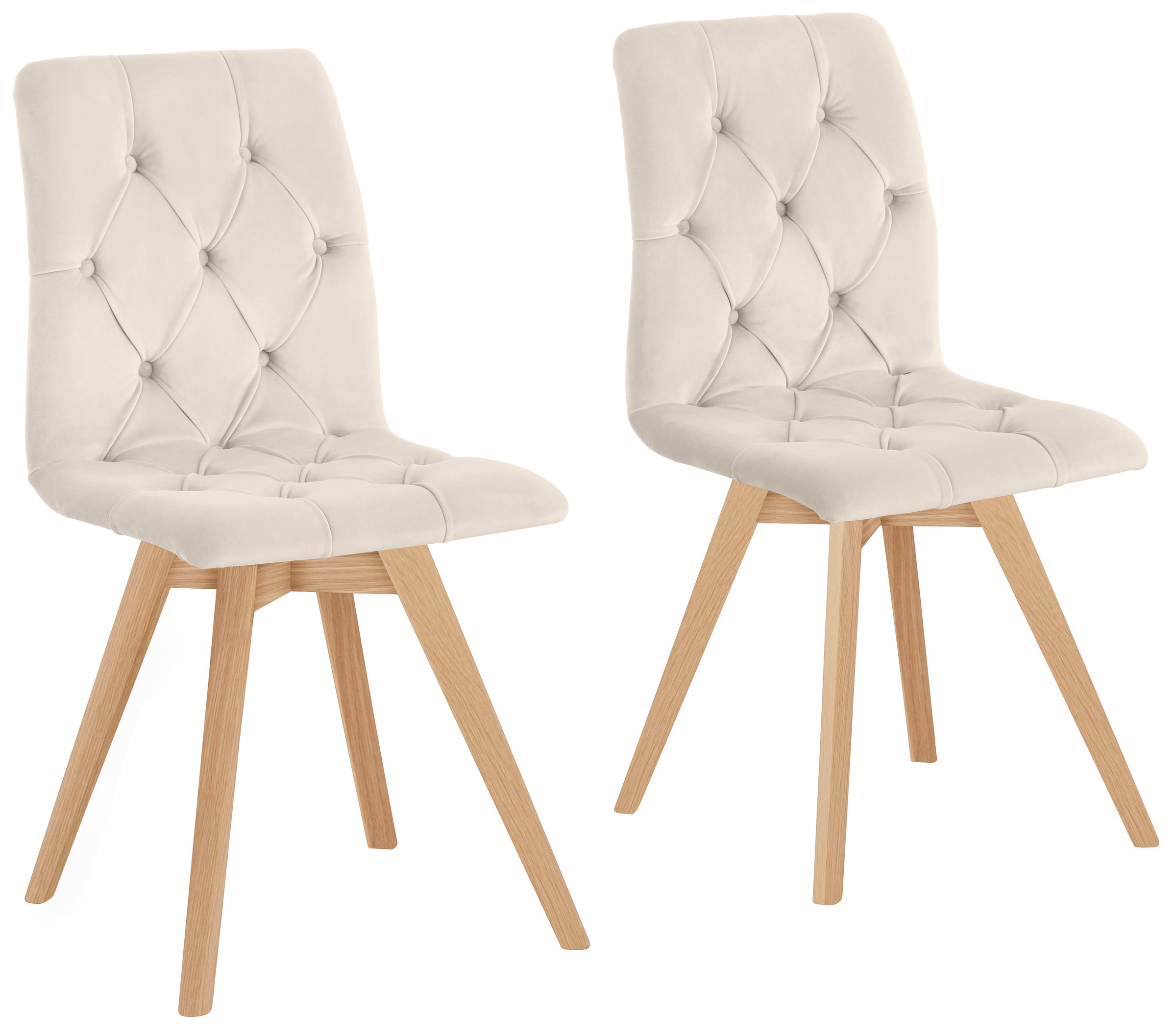 andas Esszimmerstuhl »Rania« (Set) 4 Stk.im 2er/4er/6er Set, Massivholzbein günstig online kaufen