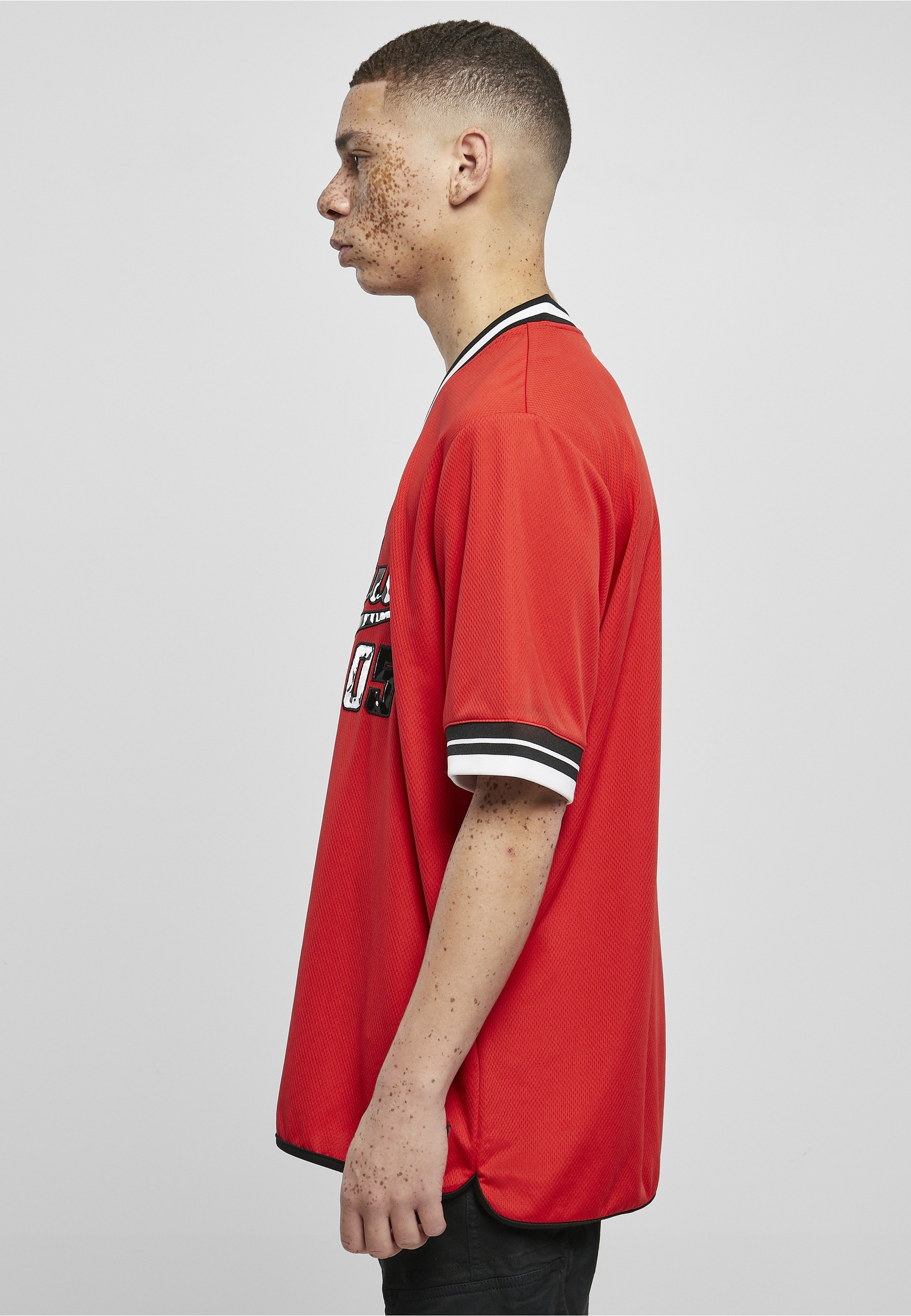 Fubu T-Shirt »Fubu Herren FM231-011-2 FUBU Varsity Lacquered Mesh Tee« 1
