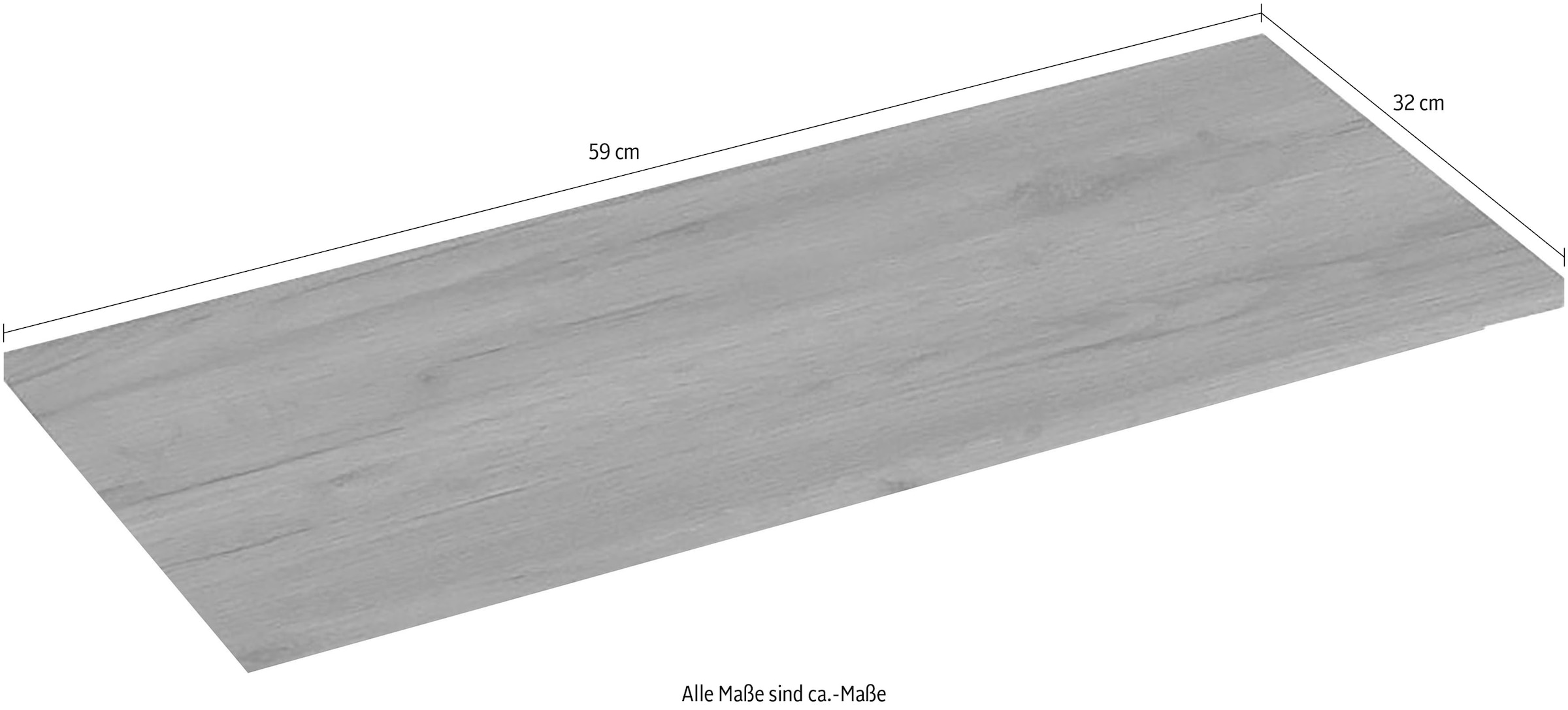 OTTO home Einlegeboden »Stela« (B/T): 59/32cm,  Set, 2 Stück