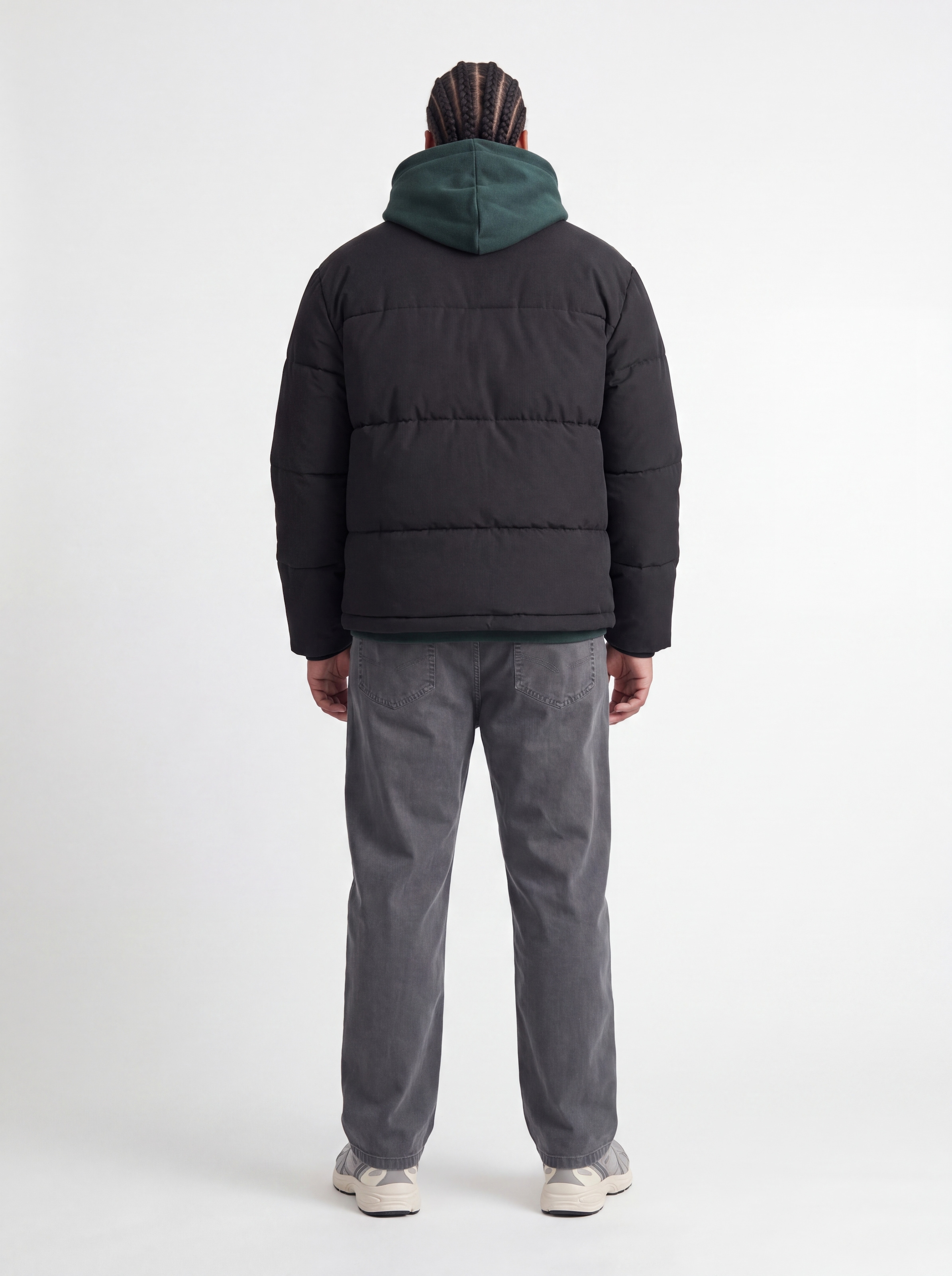 Jack & Jones PlusSize Steppjacke »JJESOHO PUFFER COLLAR AW26 SN PLS« Kunstfaser, mit verdecktem Reißverschluss