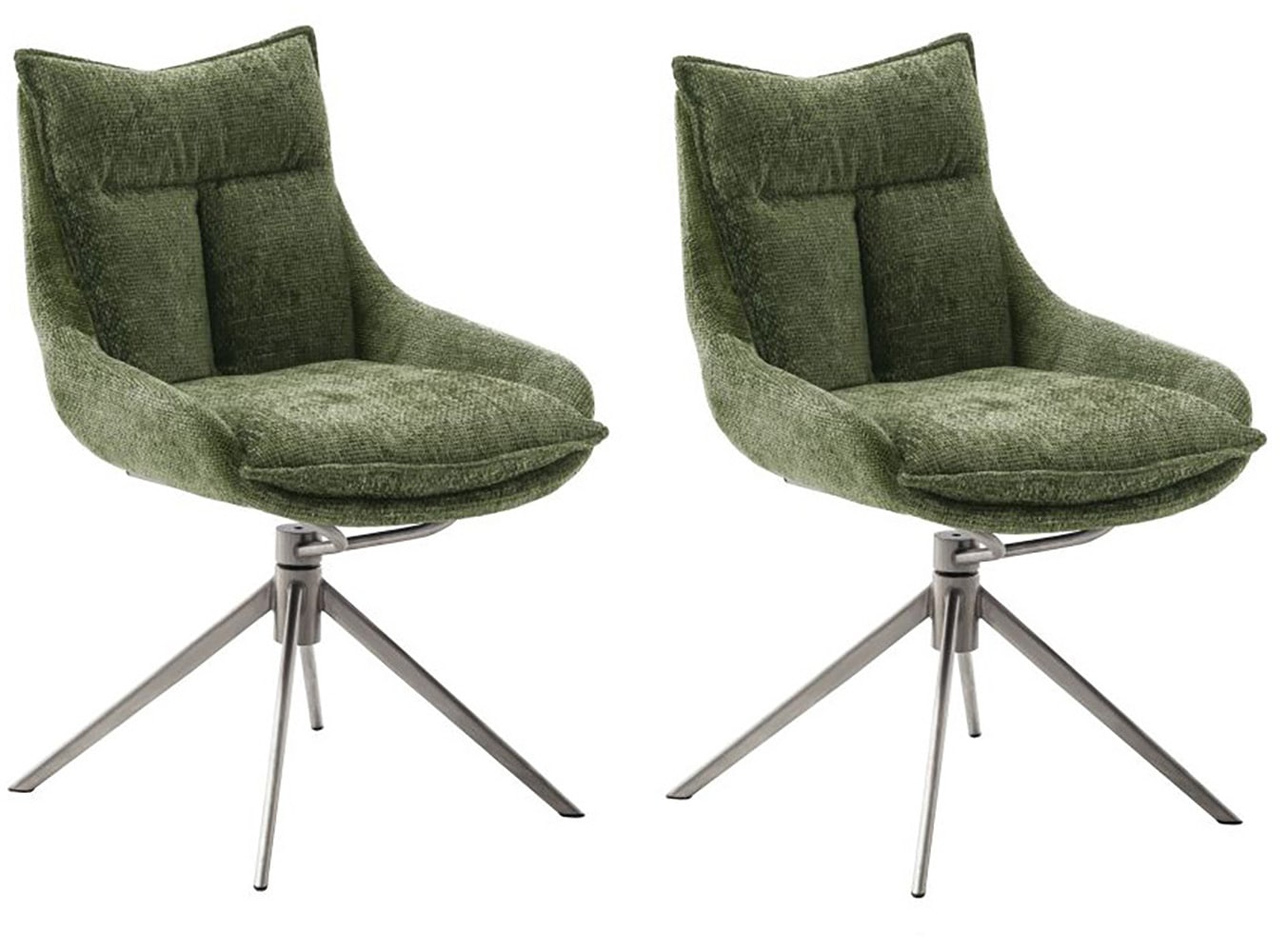 MCA furniture Esszimmerstuhl, Strukturstoff, (2er-Set), drehbar 360°, Dreh- günstig online kaufen