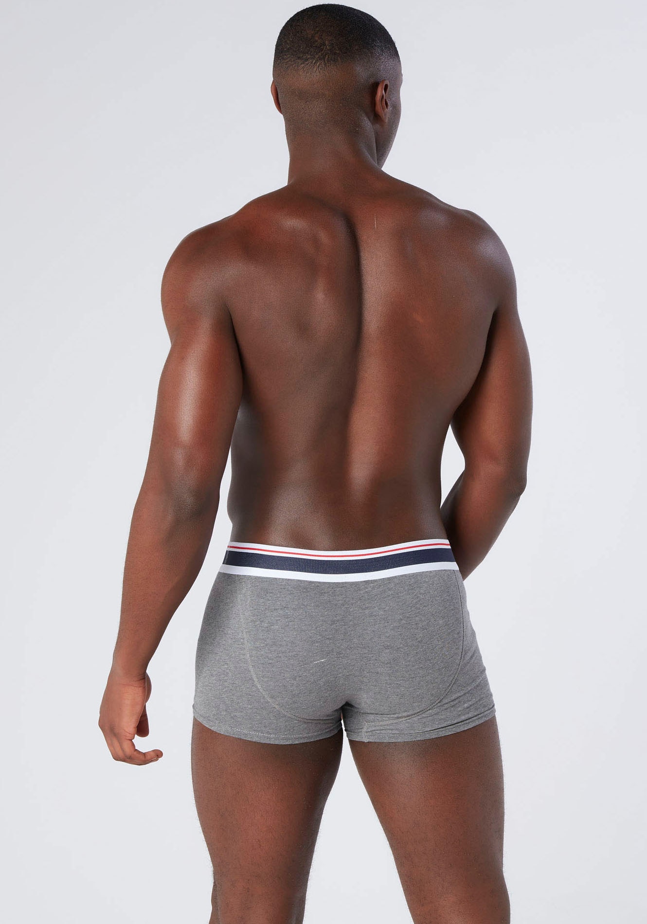 Reebok Boxer »JAY« 5er Pack,  basic, bequem, weich, mit Logo, breiter Bund, Baumwollmix