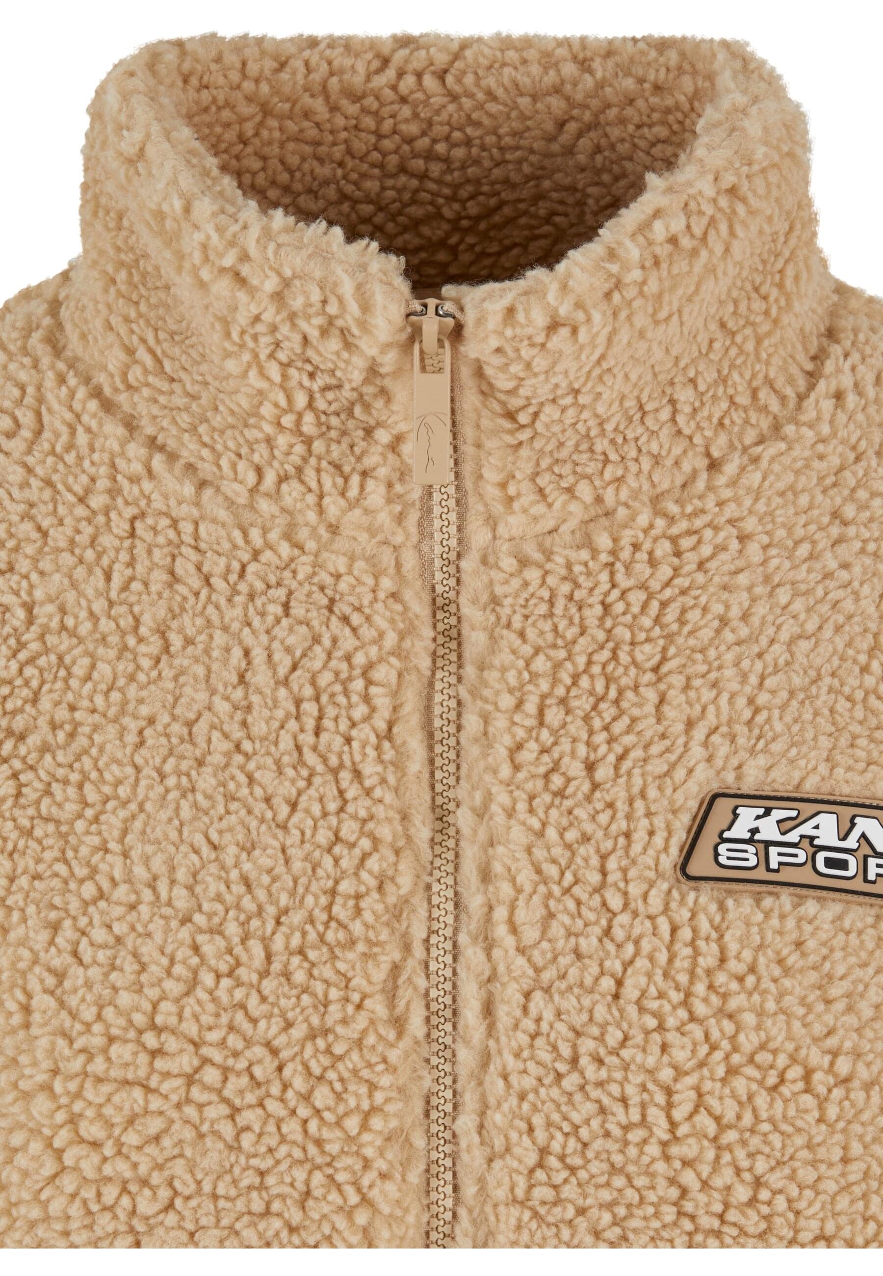 Karl Kani Trainingsjacke »Karl Kani Karl Kani Sport Patch Teddy Block Trackjacket« 1 Stk. tlg. ohne Kapuze