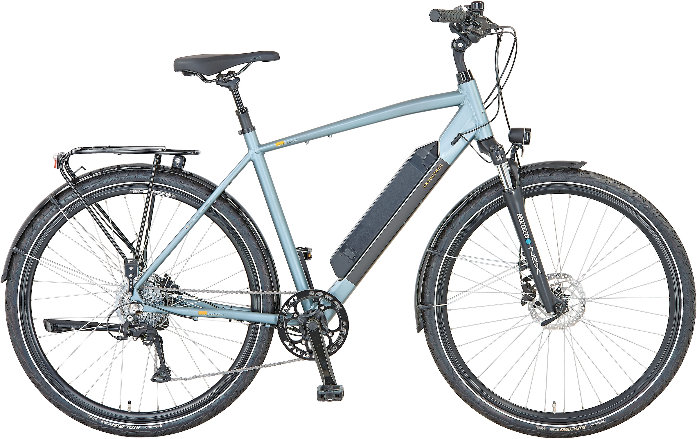 Prophete E-Bike »Entdecker 1.0«, 8 Gang, Shimano, Heckmotor 250 W, Pedelec, Elektrofahrrad für Herren