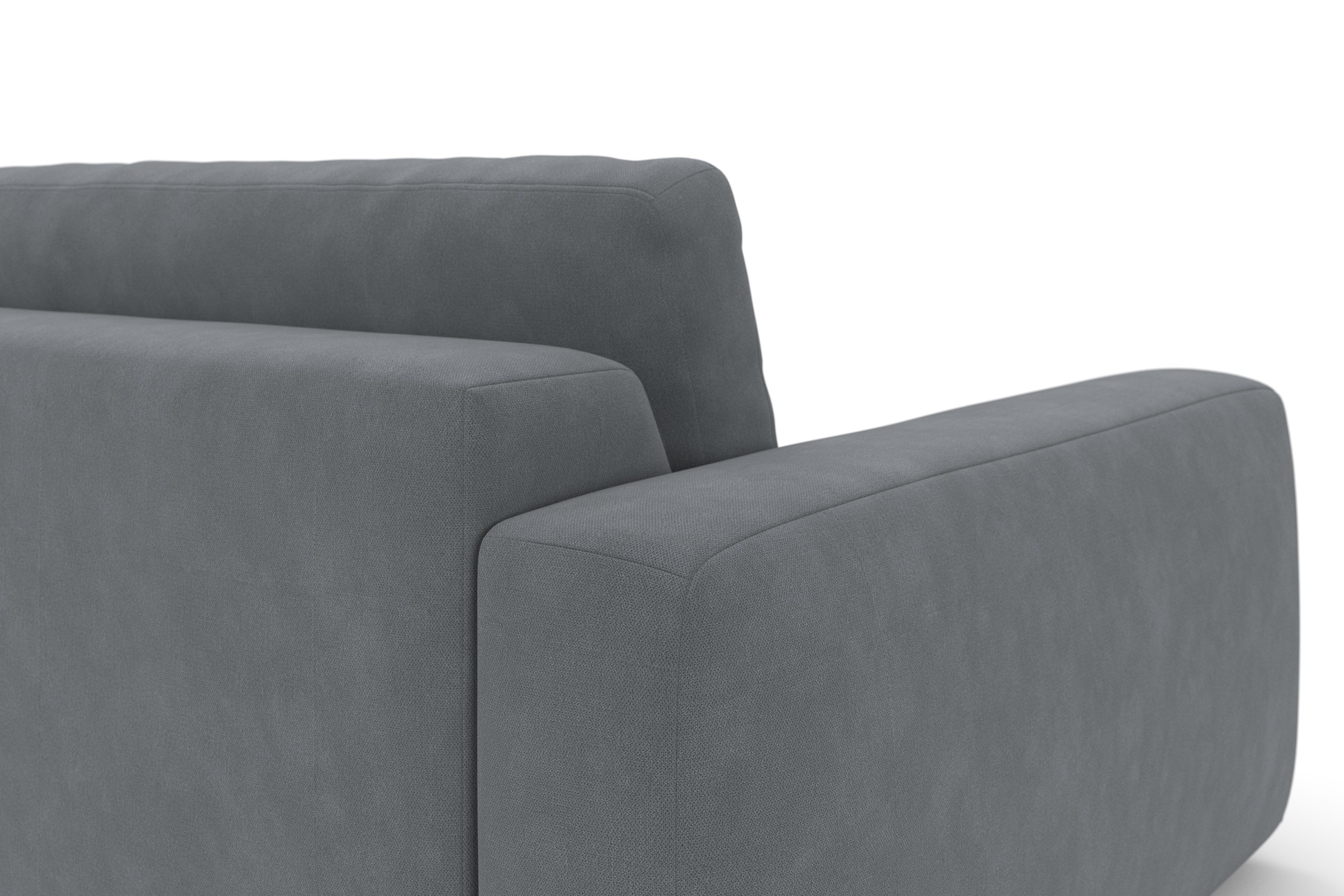 TRENDMANUFAKTUR Ecksofa »Bourbon Mega_Ecke mit tollem Sitzkomfort, Breite 250cm, L-Form« mit extra hohem Sitzkomfort, auch in Cord erhältlich