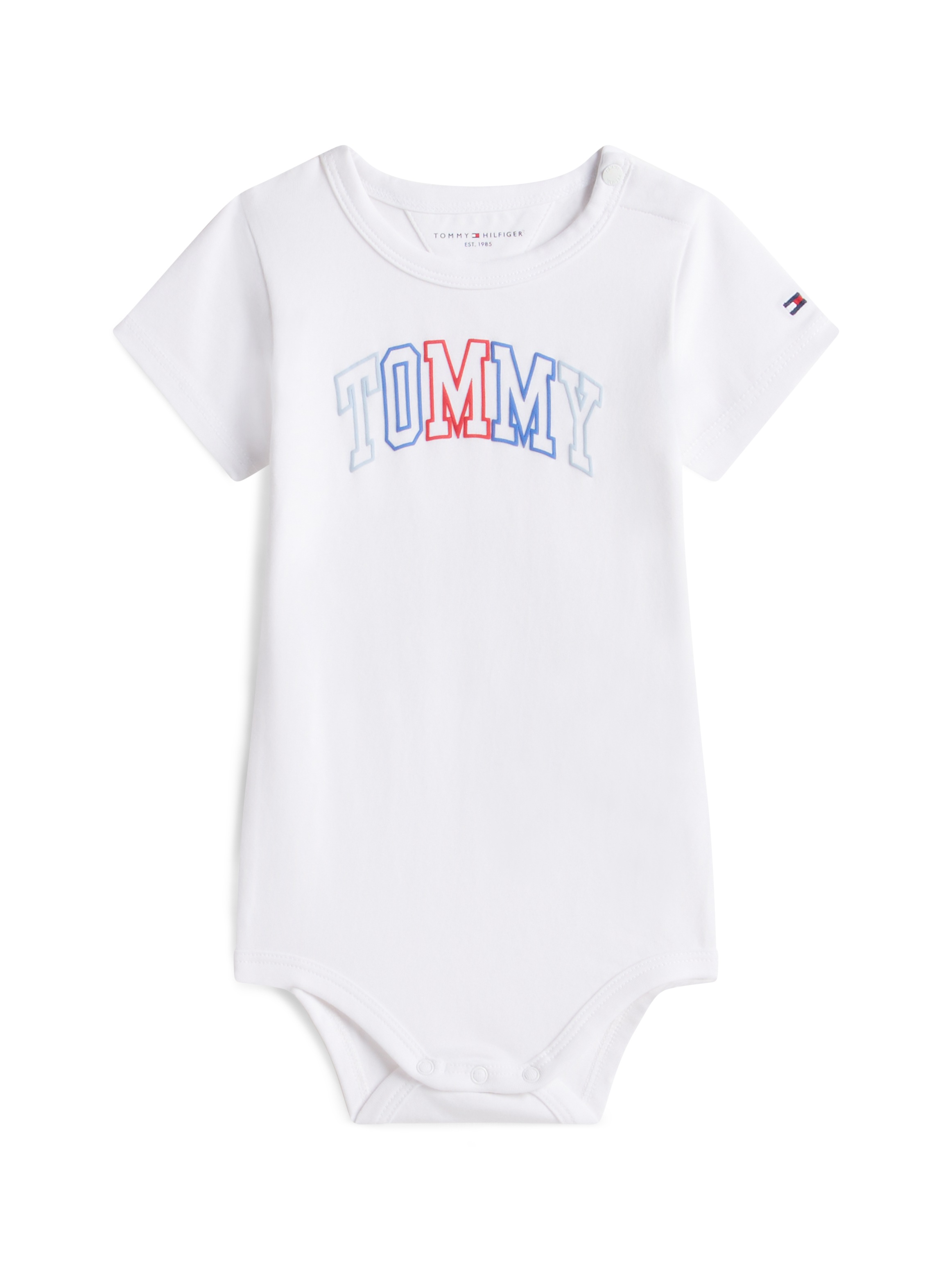 Tommy Hilfiger Body »TOMMY OUTLINE BODY S/S« Regular fit mit Rundhalsausschnitt für Babys