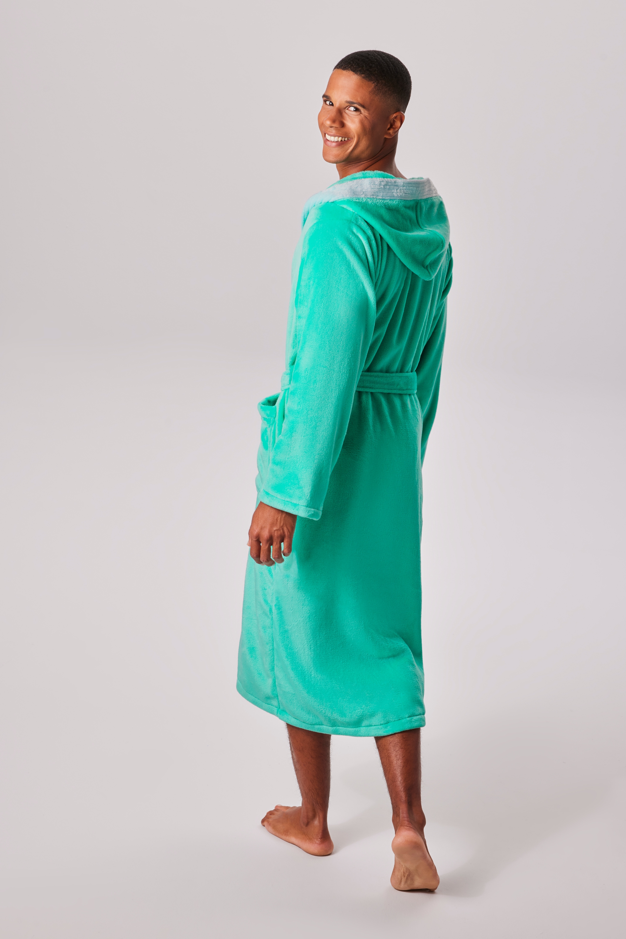 OTTO home Unisex-Bademantel »Miia, ideal für Sauna, Spa & im Urlaub« 1 Stk. weich und kuschelig, plüsch, für Damen und Herren, S-XL