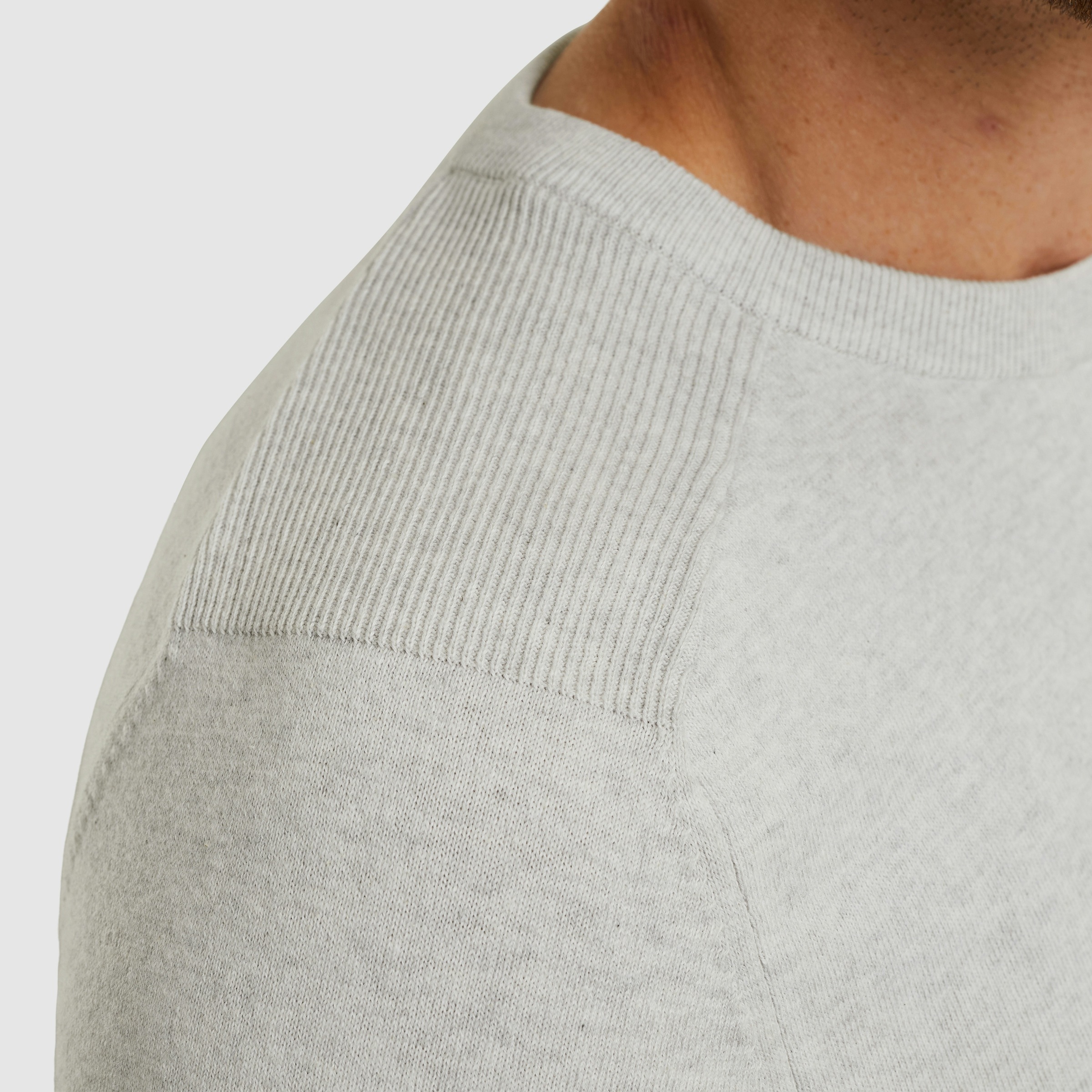 PME LEGEND Rundhalspullover, mit Logo Stickerei