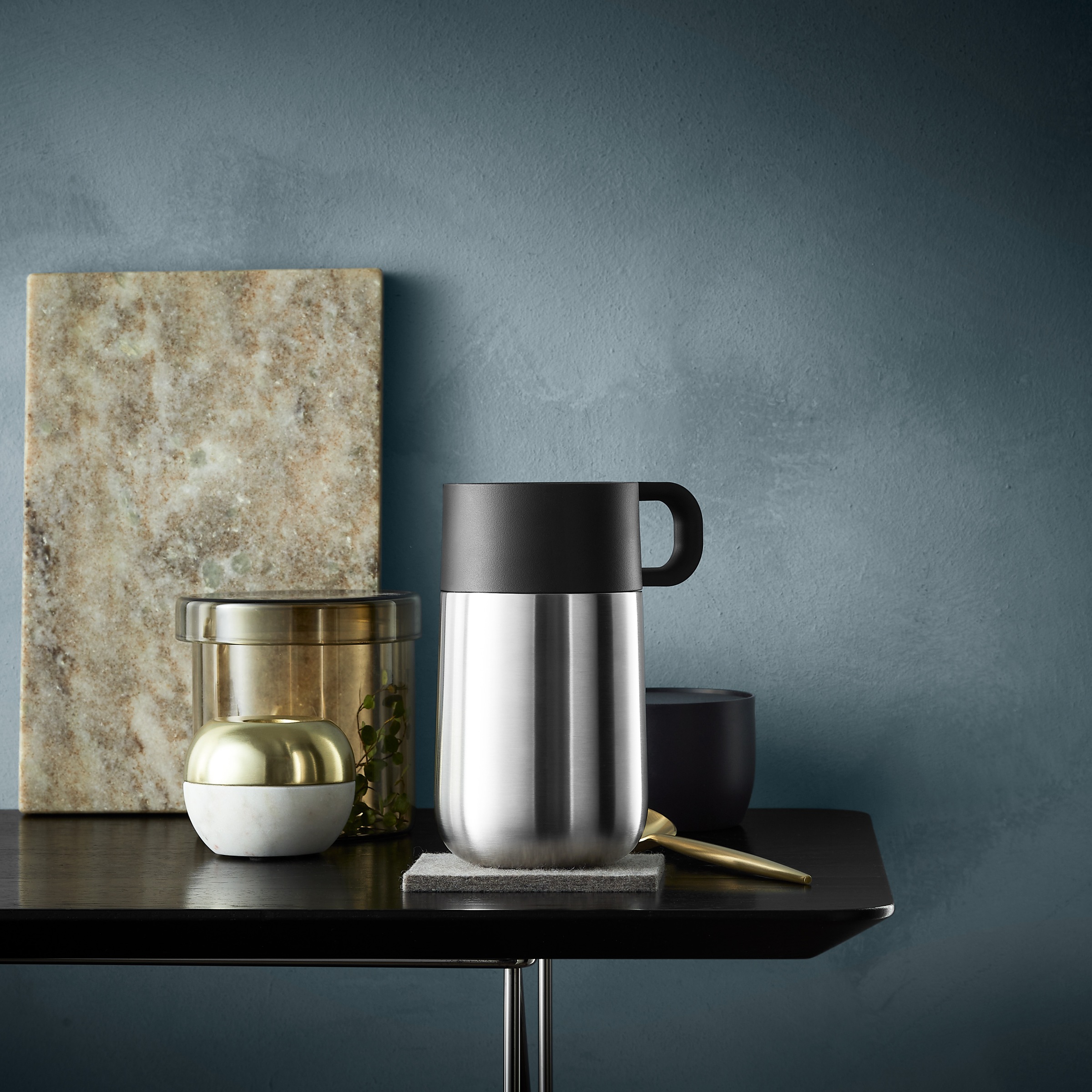 WMF Thermobecher »Impulse Travel Mug«, (1 tlg.), doppelwandiger Edelstahl, günstig online kaufen