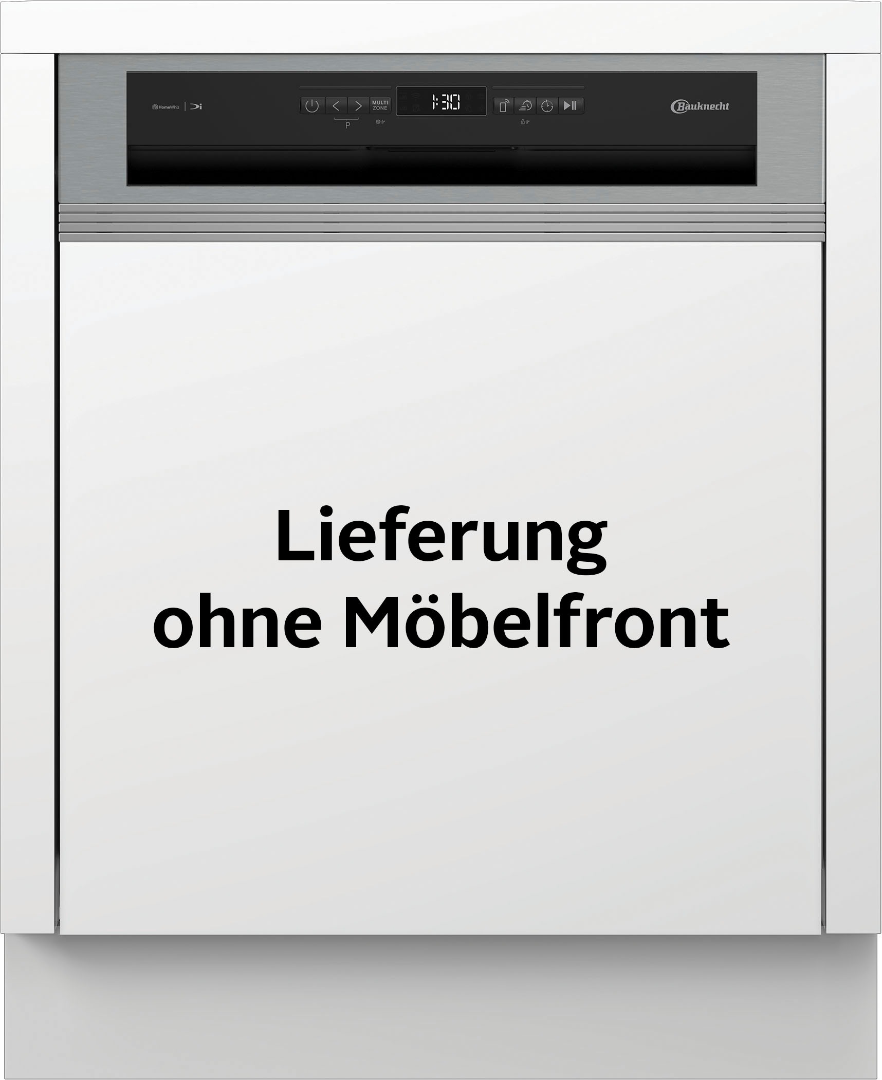 BAUKNECHT teilintegrierbarer Geschirrspüler »OBBC Ecosilent2 8650« 8,9 l 14 tlg. Maßgedecke ActiveDry – automatische Türöffnung, 2+2 Herstellergarantie