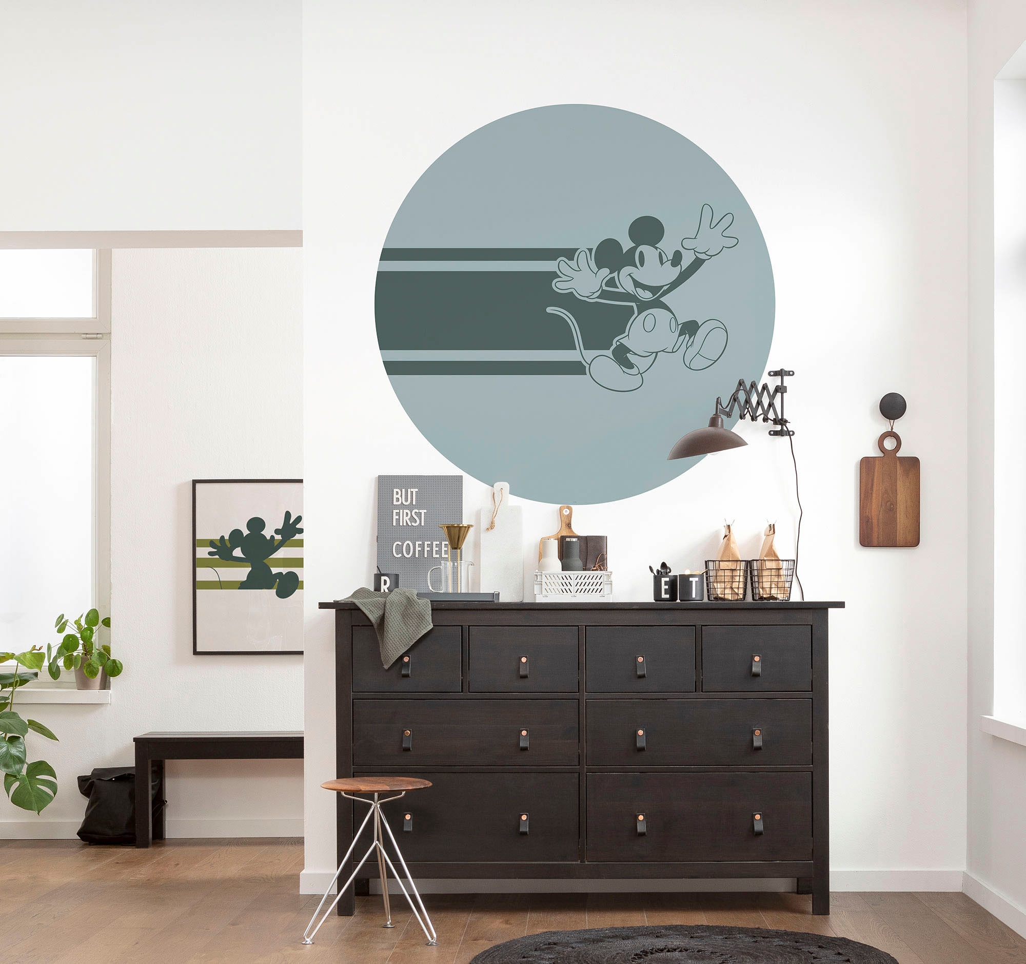 Komar Bild »Mickey Shadow« Disney 1 Stk. tlg. Wandbild zur Dekoration im Kinderzimmer - ohne Rahmen