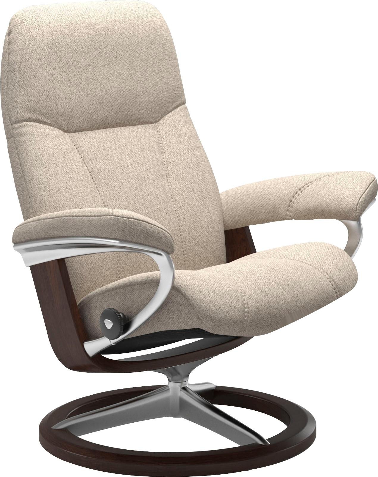 Stressless® Relaxsessel »Consul«, mit Signature Base, Größe M, Gestell Brau günstig online kaufen