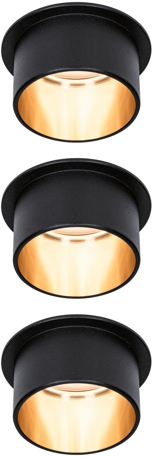 Paulmann LED Bad-Einbauleuchte »Gil«, 3er-Set, Schutzart IP44, 3-Stufen-dim günstig online kaufen