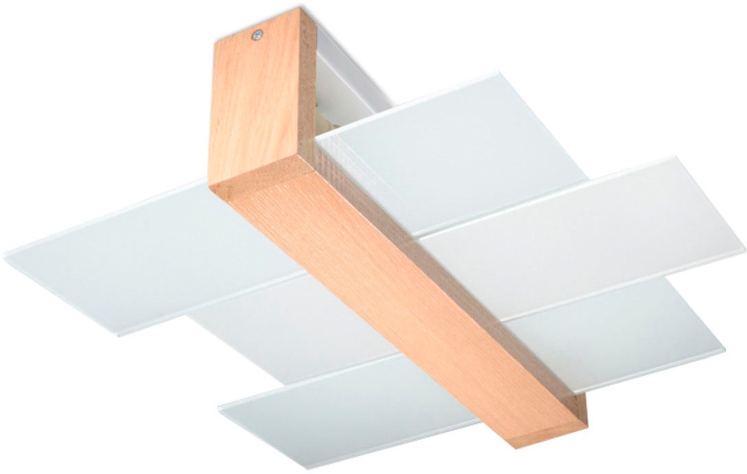 SOLLUX lighting Deckenleuchte »FENIKS«, 2 flammig, Leuchtmittel E27   ohne günstig online kaufen