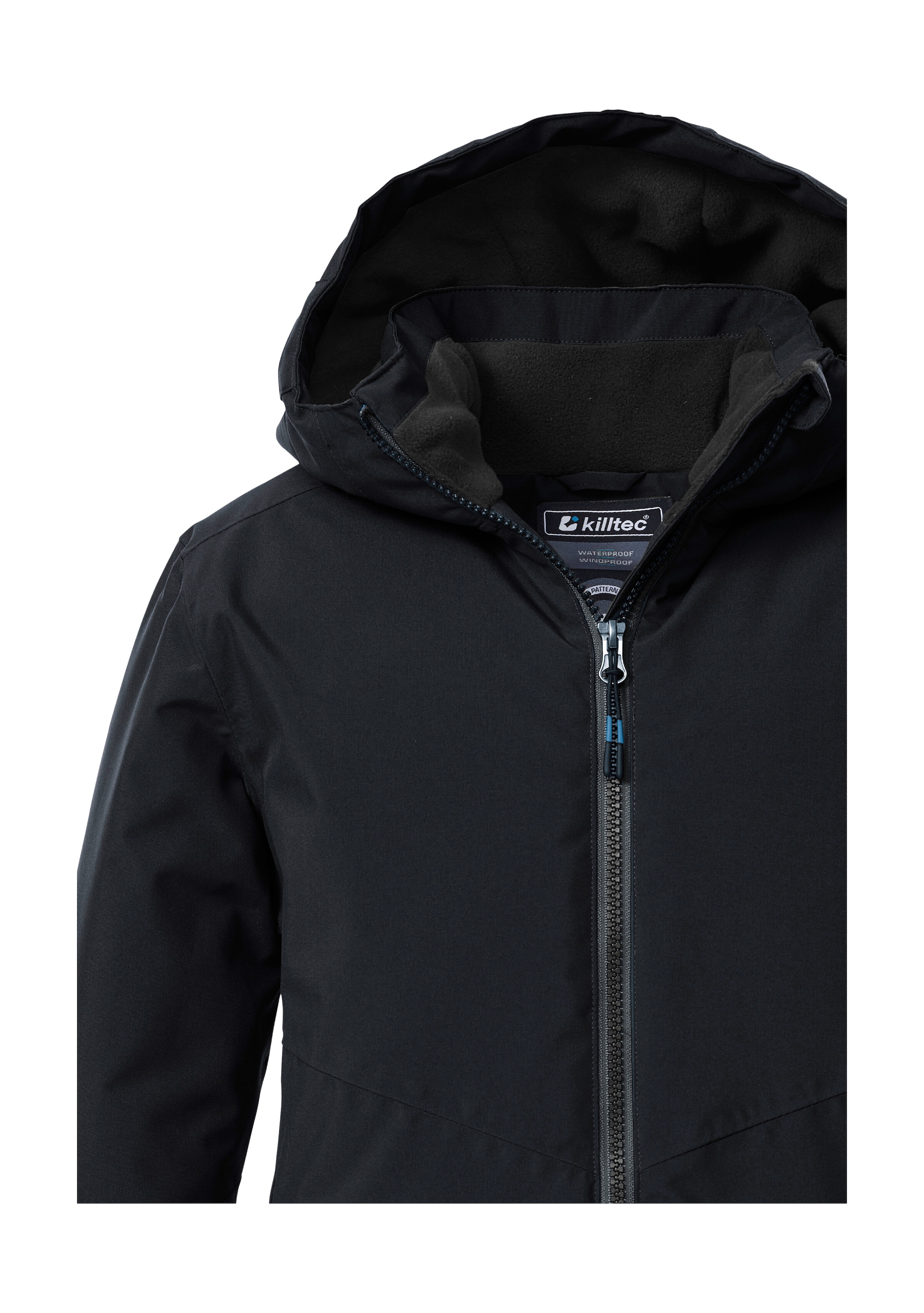Killtec Funktionsjacke »KOW 221 BYS JCKT« Wind- und wasserdichte Kinderjacke mit verstellbarer Kapuze