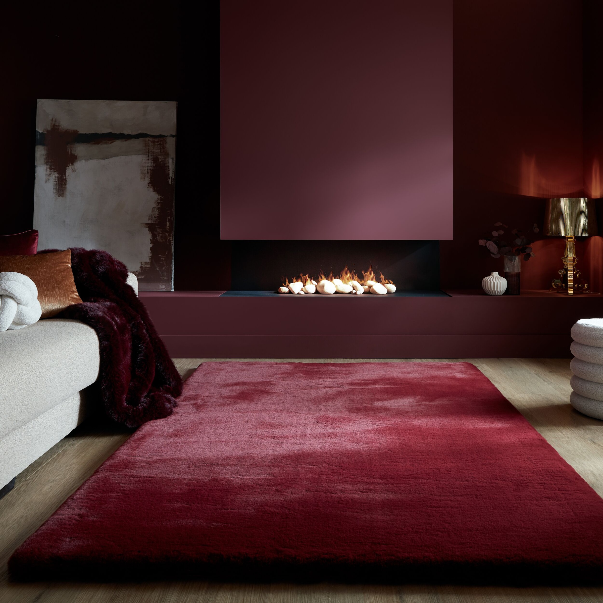 FLAIR RUGS Hochflor-Teppich »Ivy Luxury Fur«, rechteckig, 50 mm Höhe