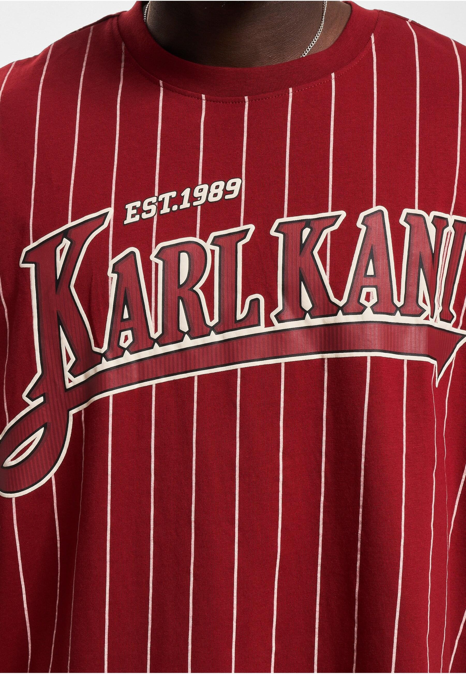 Karl Kani T-Shirt »Karl Kani Herren KM234-001-1 KK Trekking Boxy Pinstripe Tee« 1 Stk. tlg.