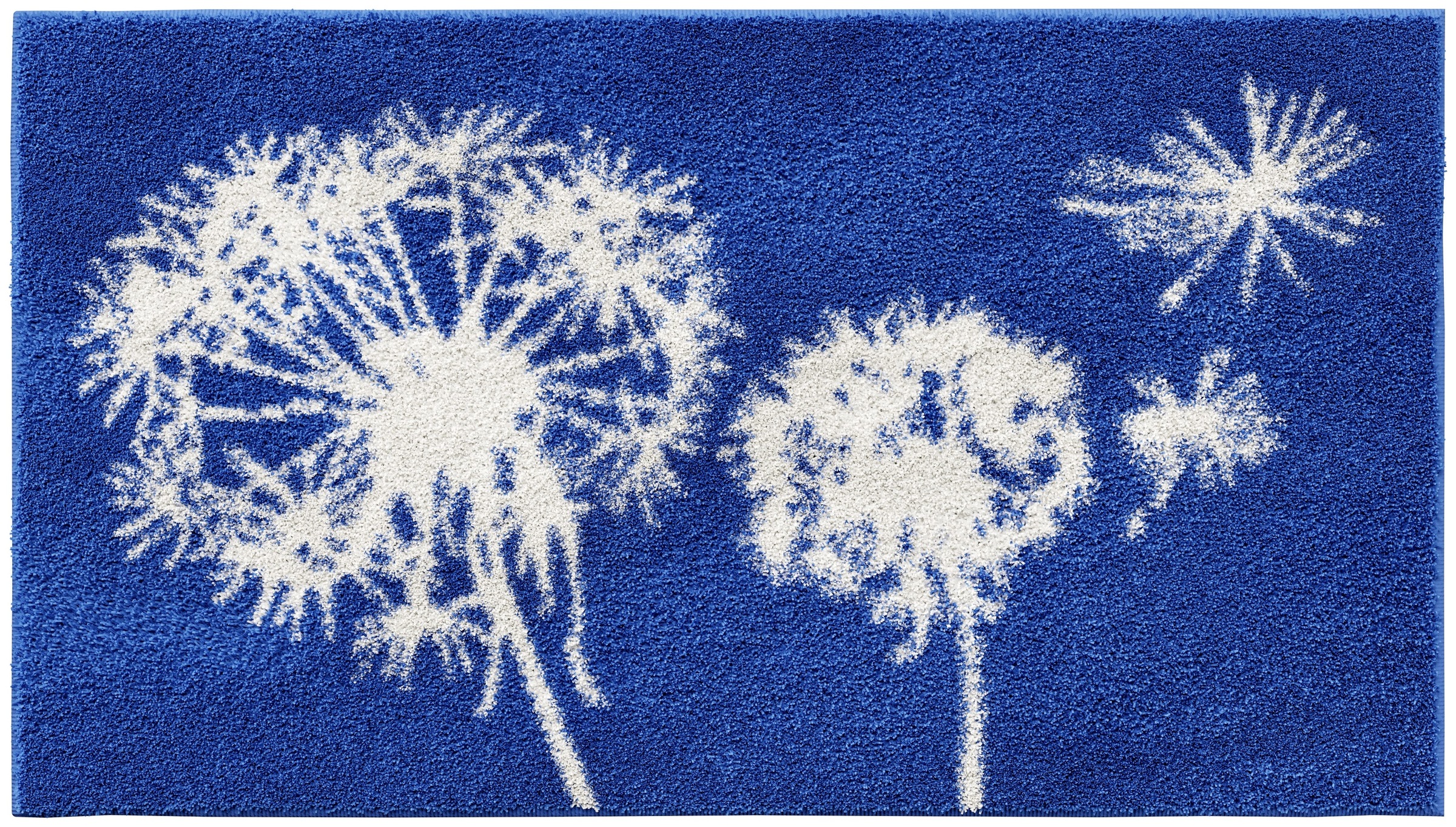 Grund Badematte »Pusteblume, Badvorleger, Badezimmer Teppich, sehr weich«, günstig online kaufen