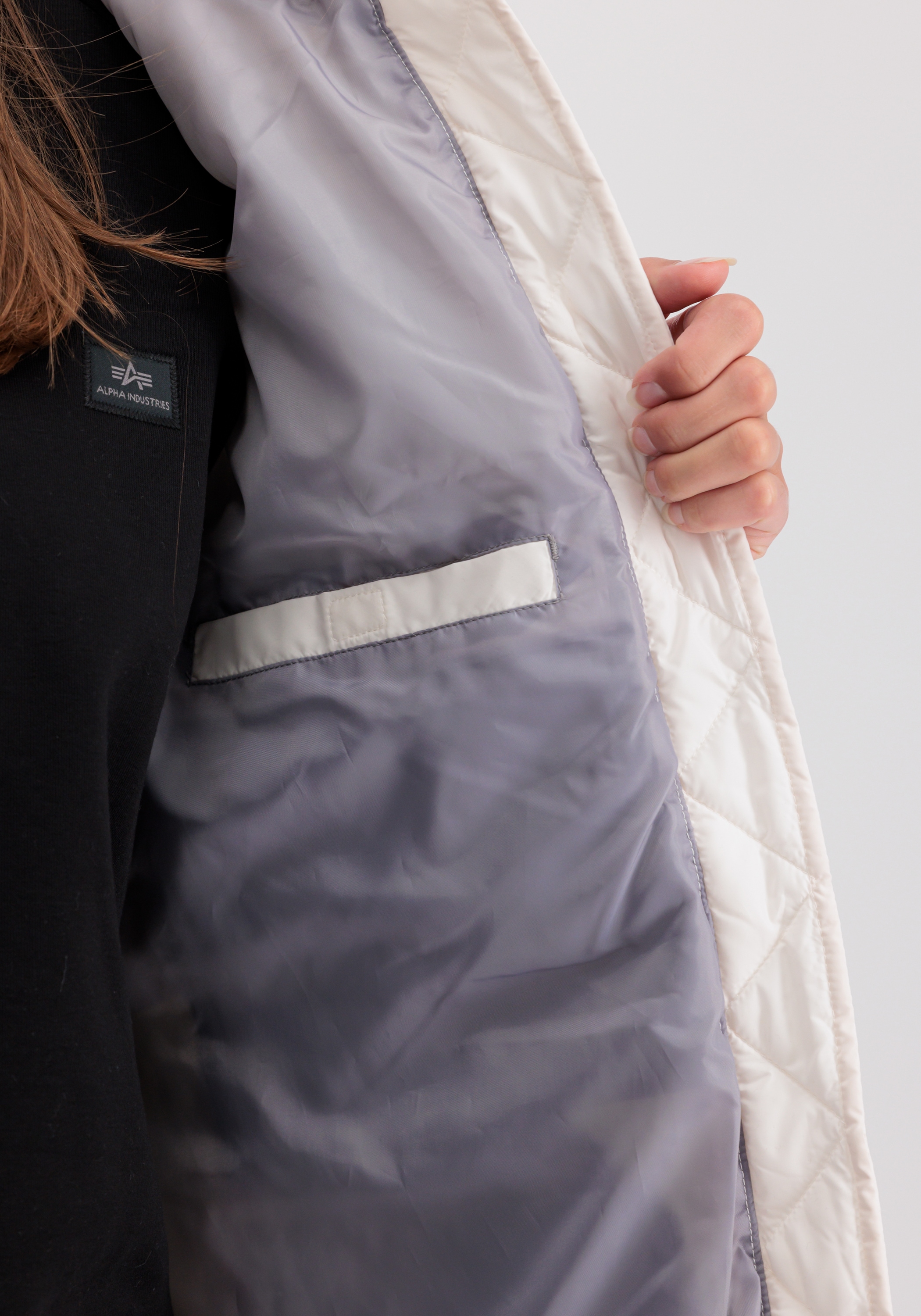Alpha Industries Blouson »Alpha Industries Women - Vests Long Puffer Vest Women«