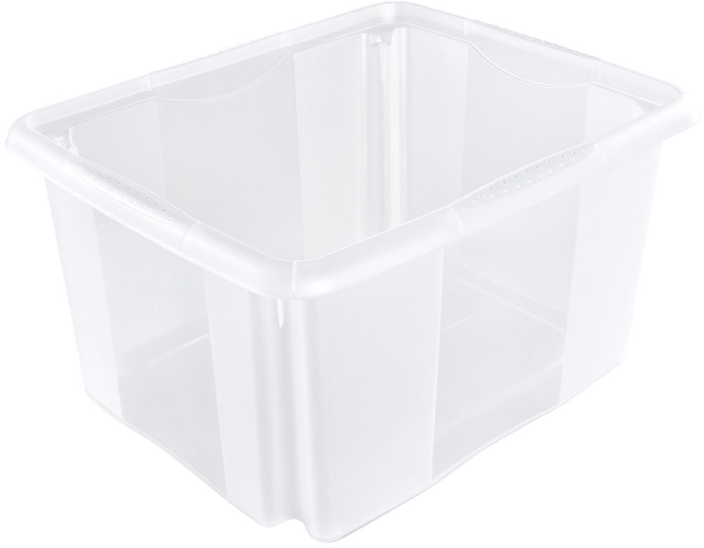 keeeper Aufbewahrungsbox »Emil, 3er Set, 24 L, 41 x 34,5 x 22 cm« ineinander und aufeinander stapelbar