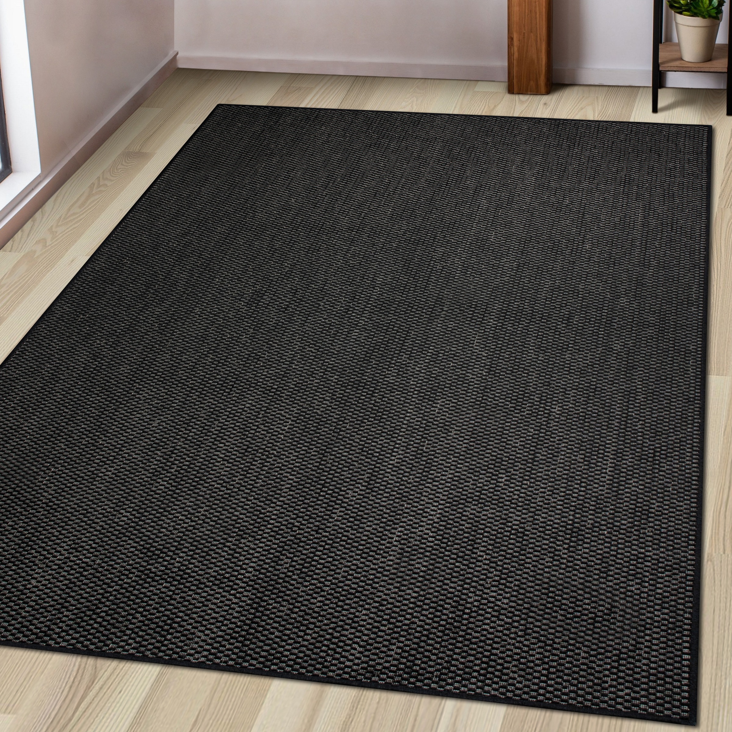 my home Teppich »Venedig auch als Läufer erhältlich«, rechteckig, 4 mm Höhe, In- und Outdoor geeignet, Sisal-Optik, Wetterfest & UV-beständig